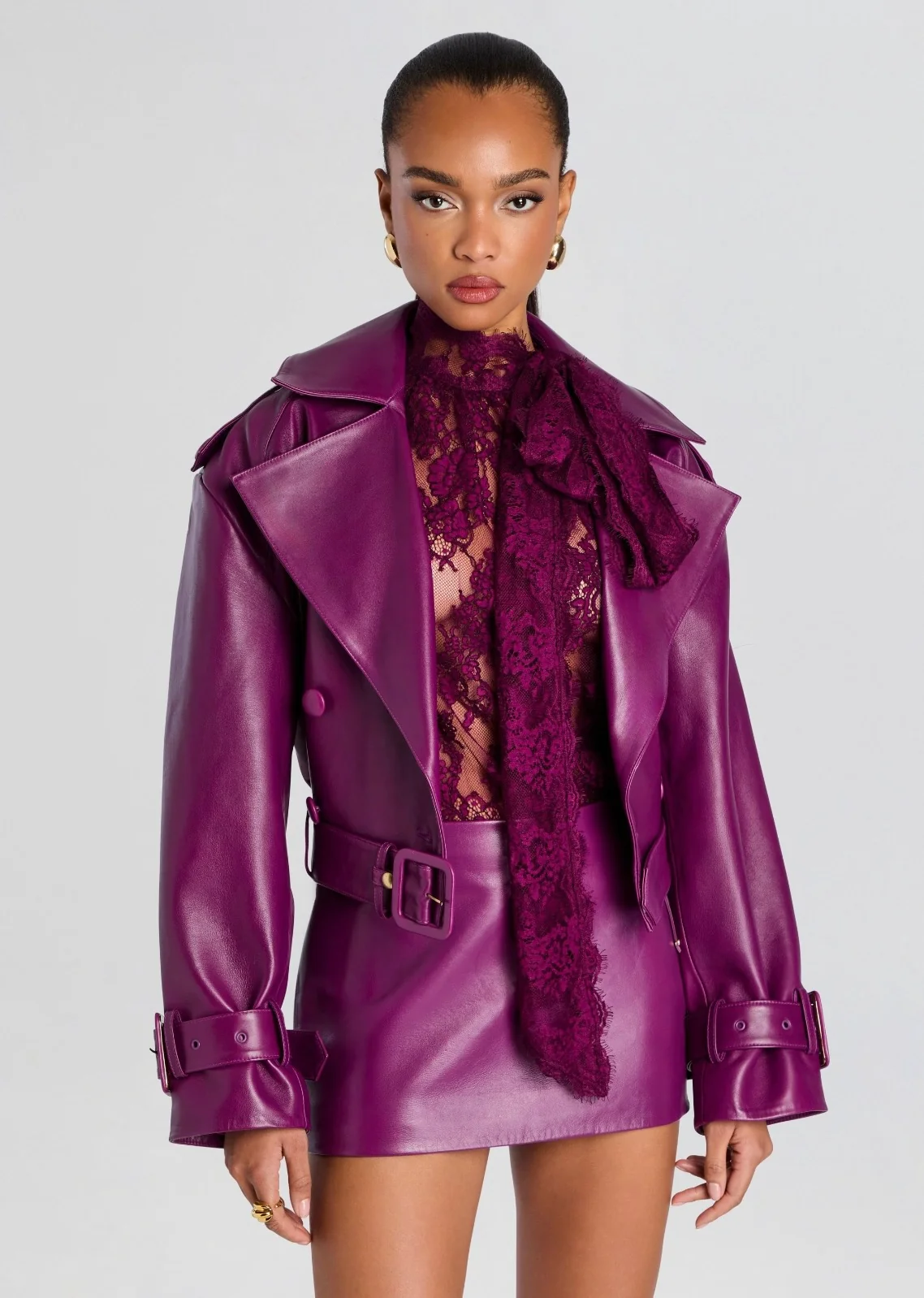Retrofete Malene Leather Jacket by Sierra Deene