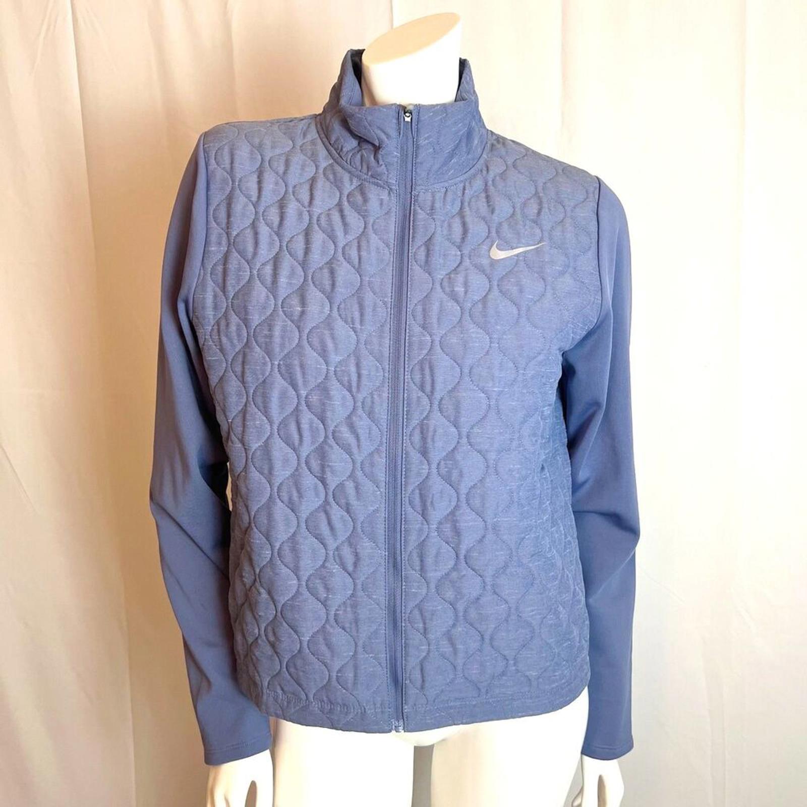 Nike AeroLayer Women's Running Jacket Purple Quilted Dri-Fit Size M by Hot Girl Secondhand