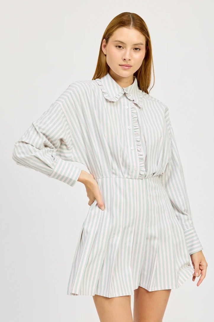 Haisley Stripe Mini Dress by Sierra Deene