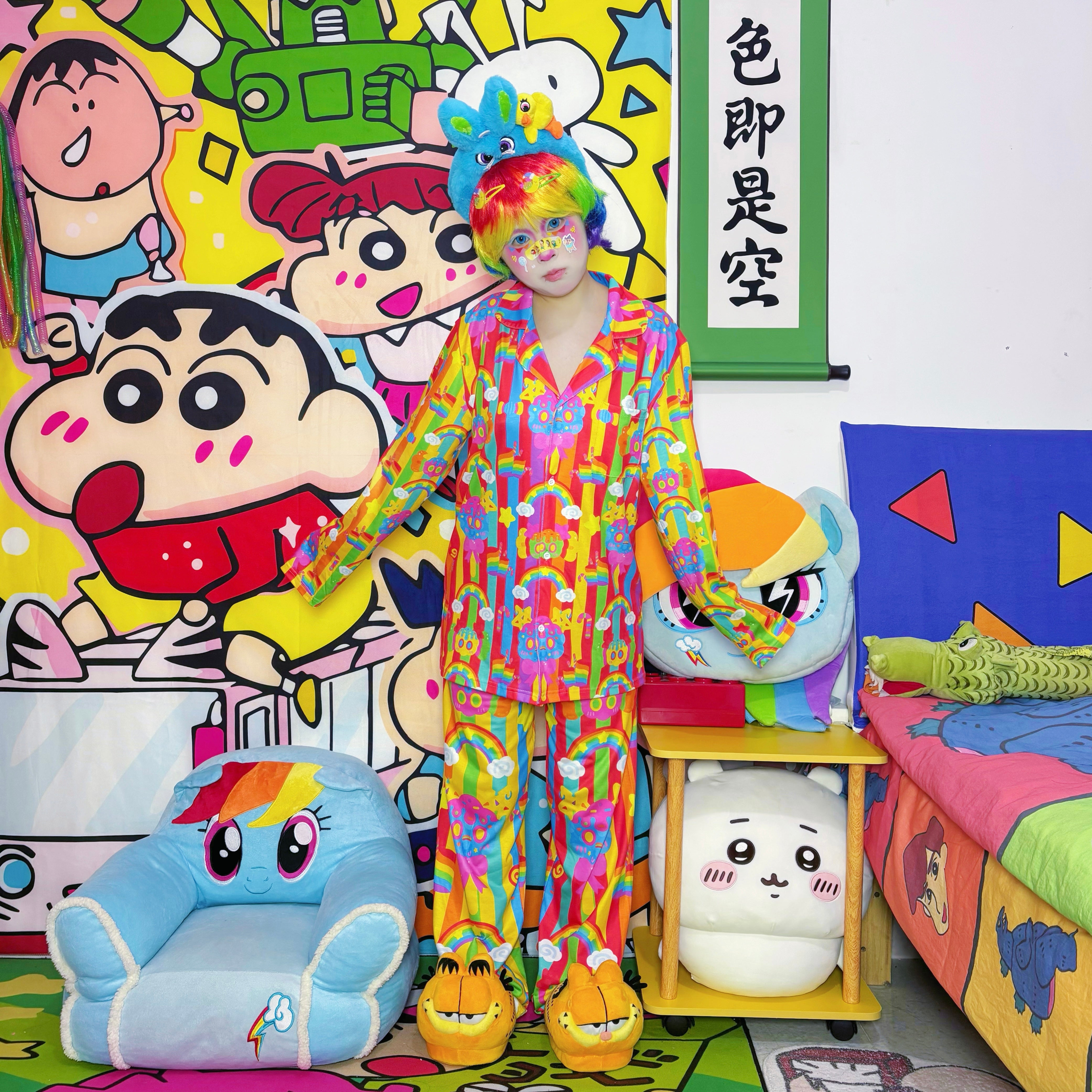Decora Kei Pajama Set - Rainbow Universe RUX by Land Decora