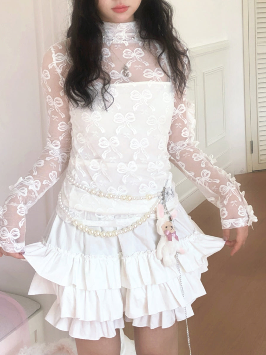 Harajuku Layered Shorts Puff Under Pants Cotton Shorts – Daytoday Everyday Institute by Land Decora