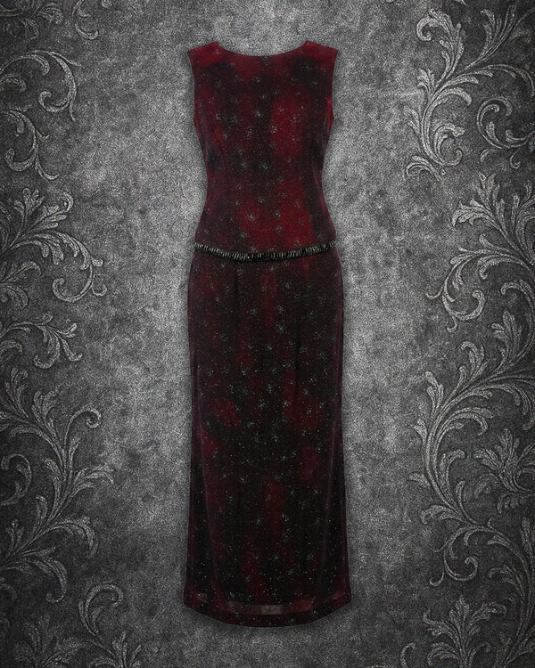 Vintage 1999 Scott McClintock Millennium 2000 Collection Dress by KATAKOMB
