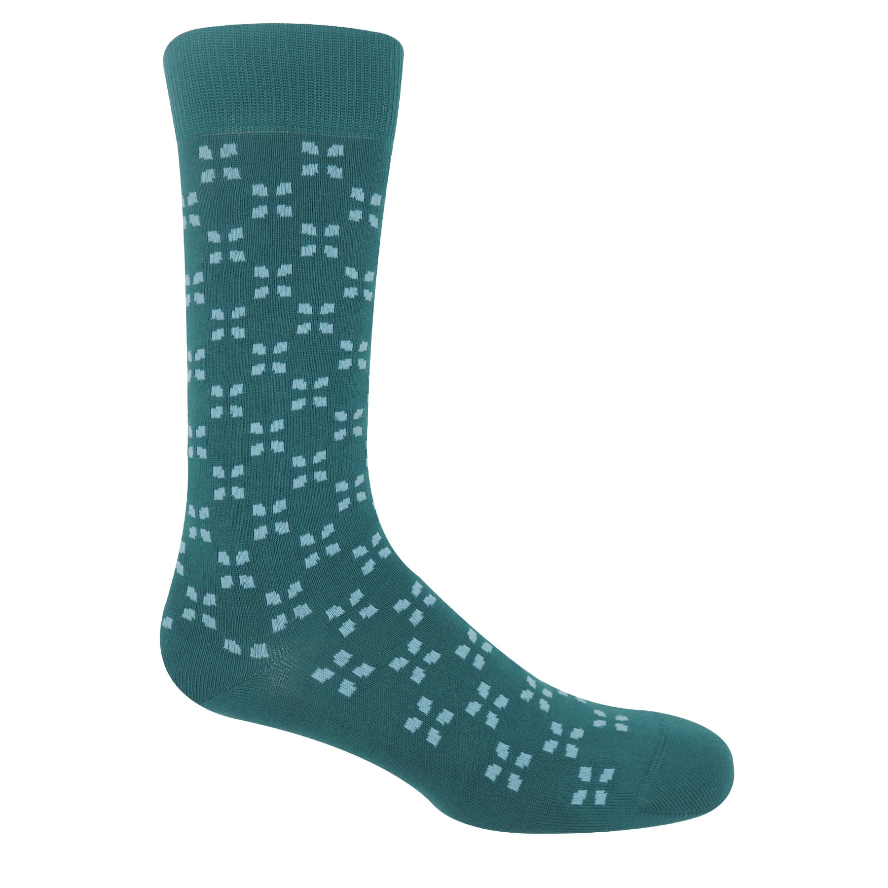 Cambridge Men's Socks - Teal by Peper Harow