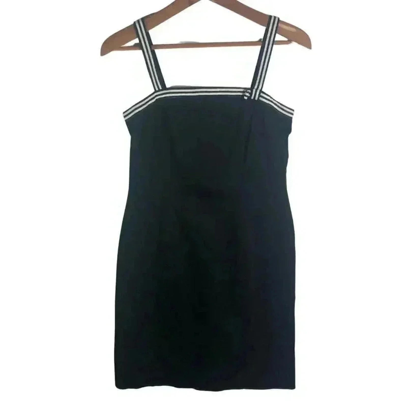 Vintage 90s Ann Taylor Black Mini Dress LBD Little Black Dress Women's by Hot Girl Secondhand