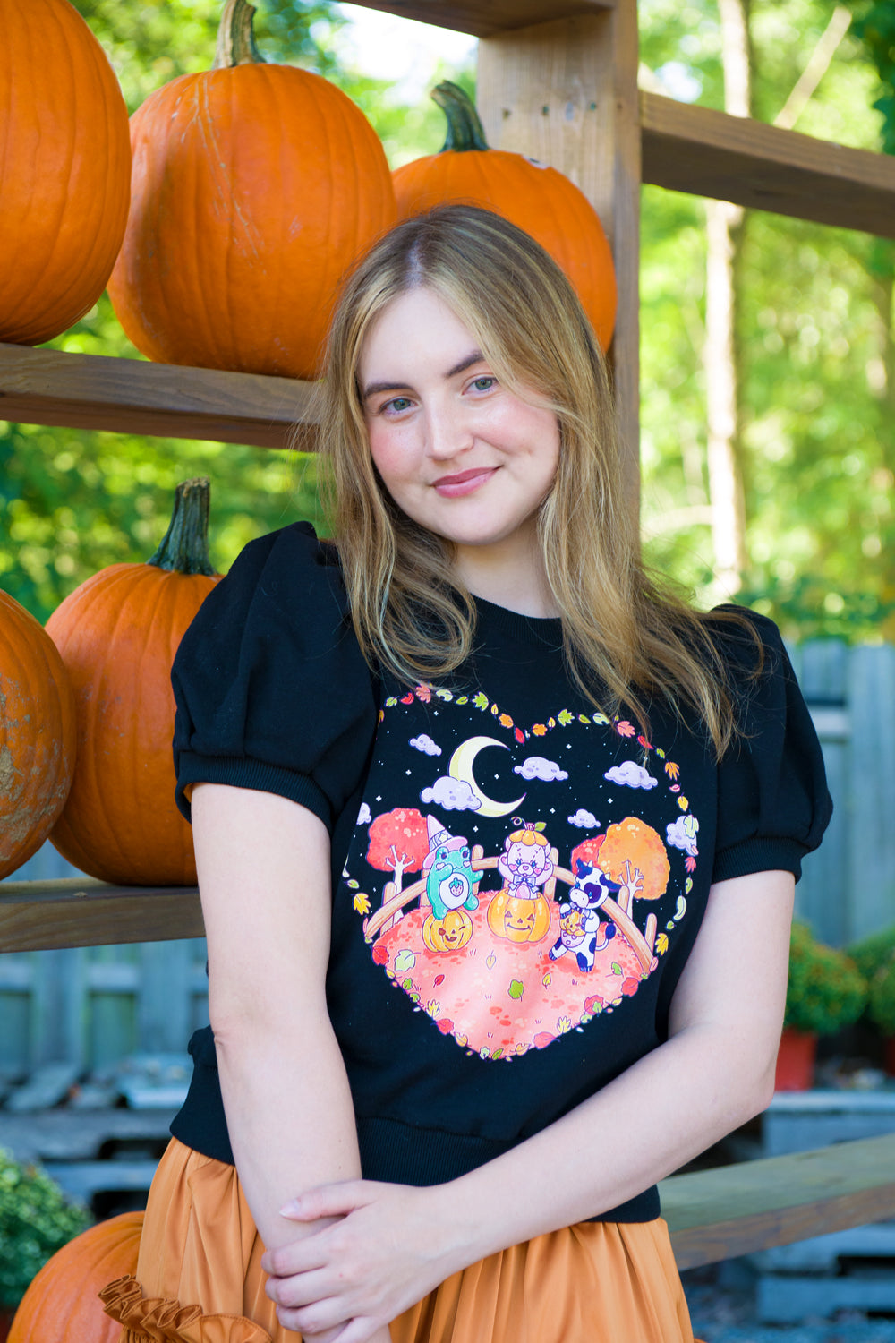 Autumn Harvest Cozy Tee by Miss Candyholic