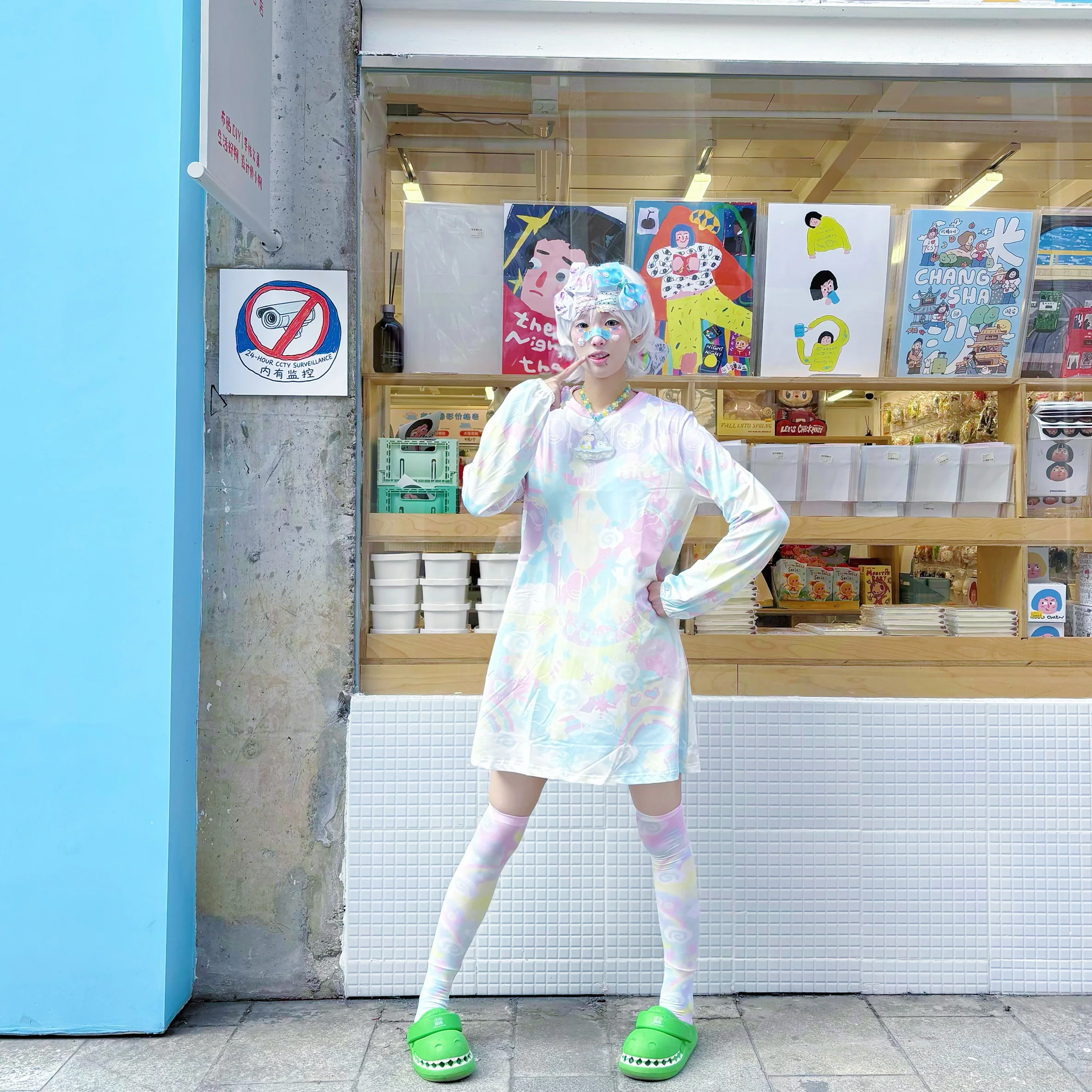 Decora Kei Pastel Dress - Rainbow Universe RUX by Land Decora