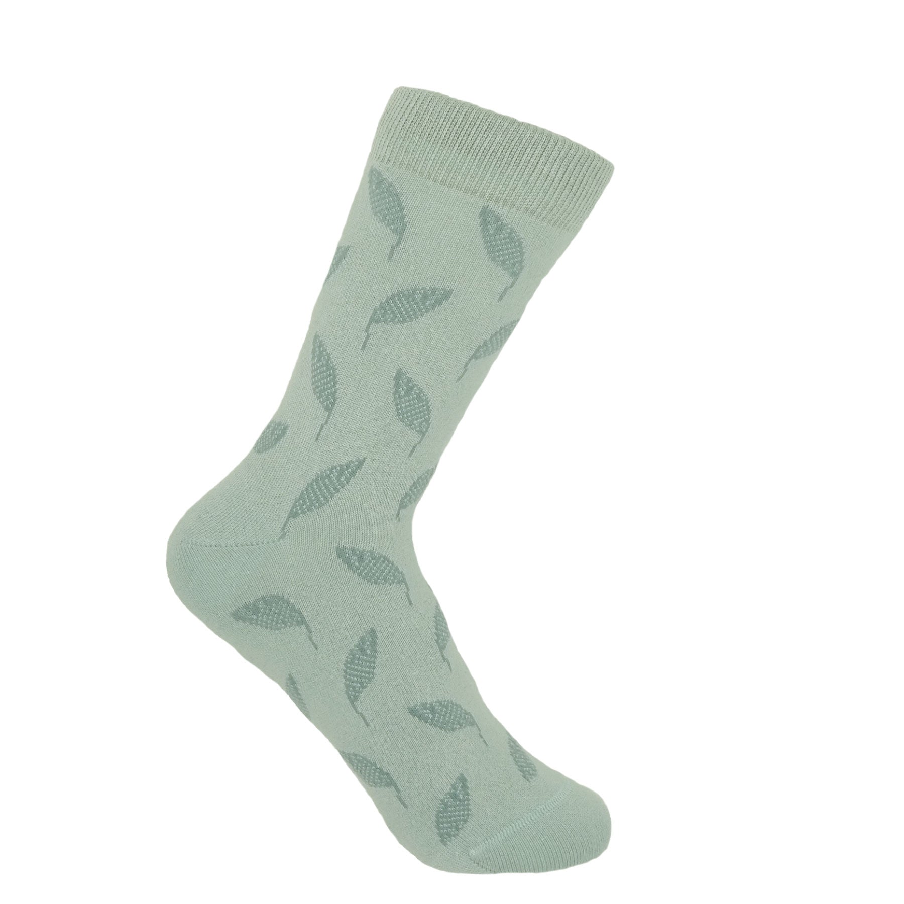 Leaf Women's Socks - Mint by Peper Harow