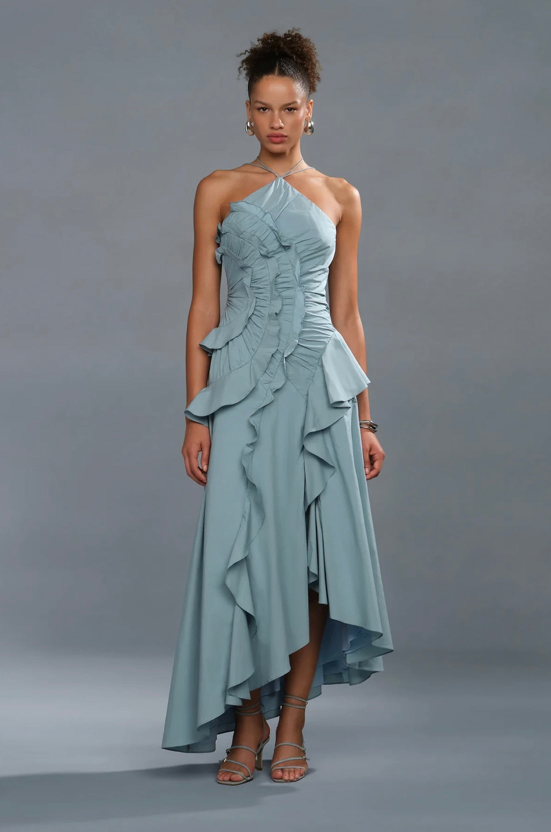 Amur Ottavia Ruffle Dress by Sierra Deene