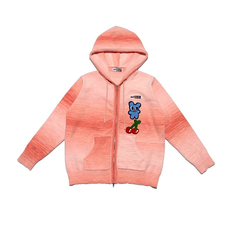 Girly Fashion Iscreamcolour Orange Gradation Cardigan | Soft & Playful Style by Land Decora