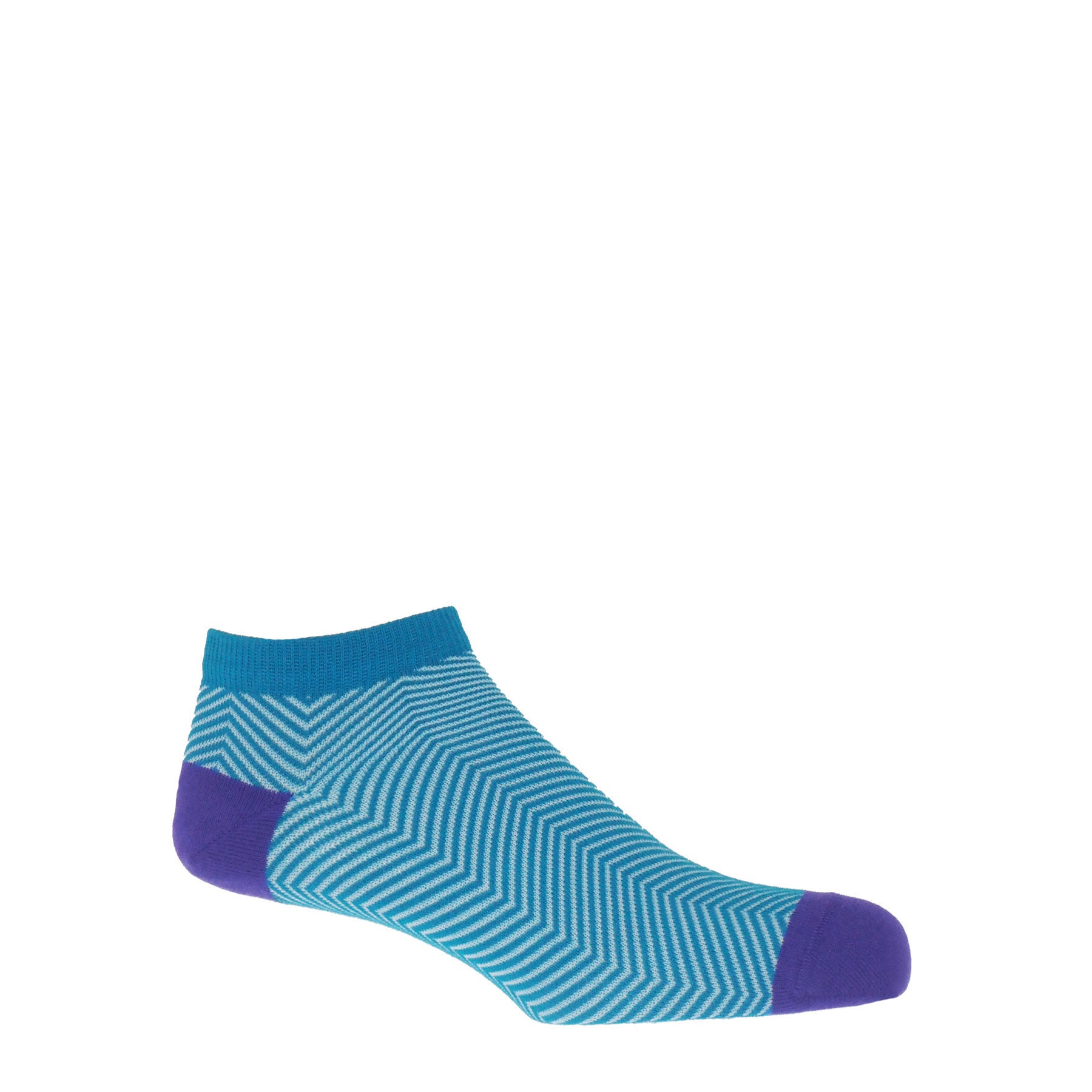 Lux Taylor Men's Trainer Socks - Marine by Peper Harow
