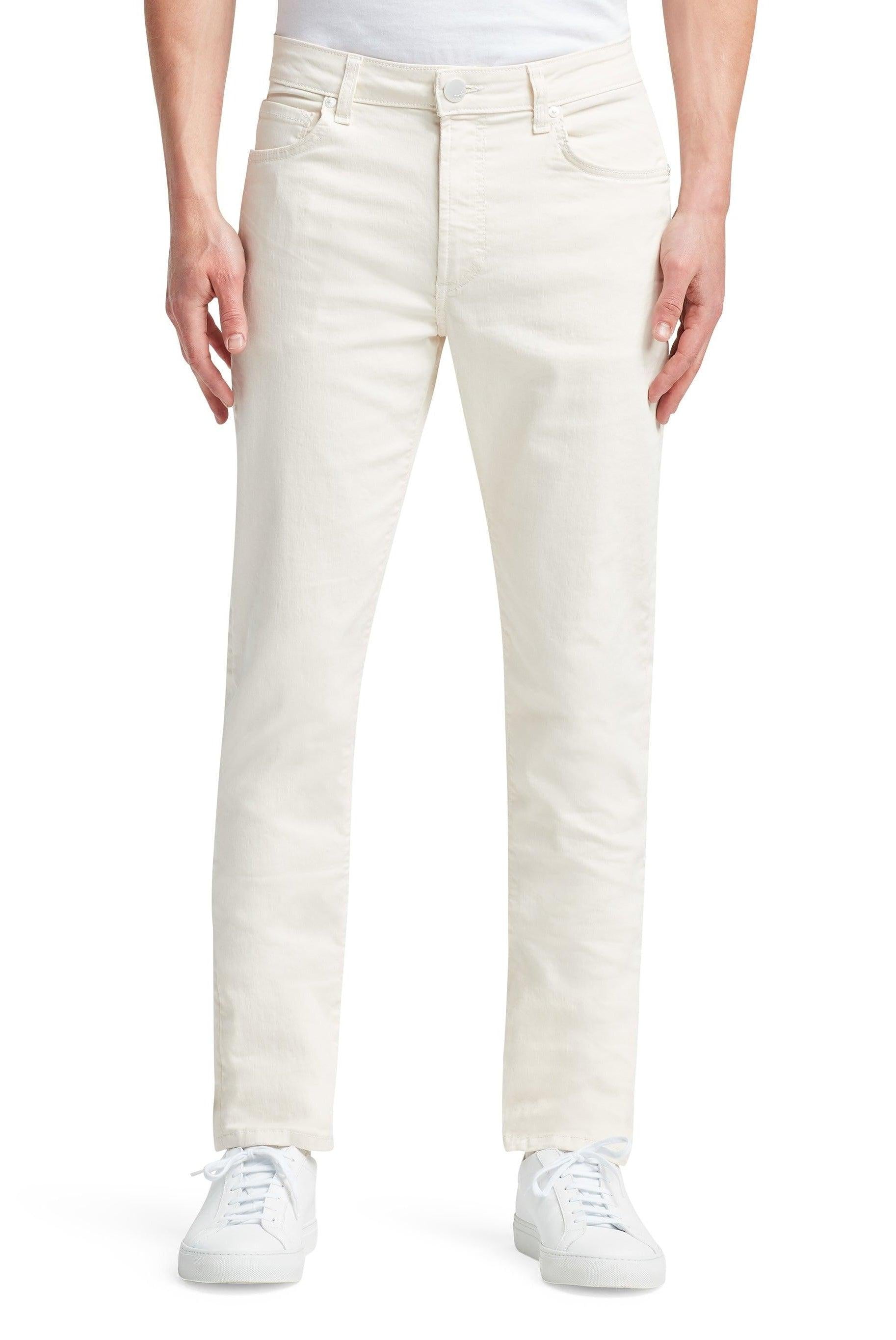 Brando Vintage Blanc Stretch Slim Jean by MONFRERE