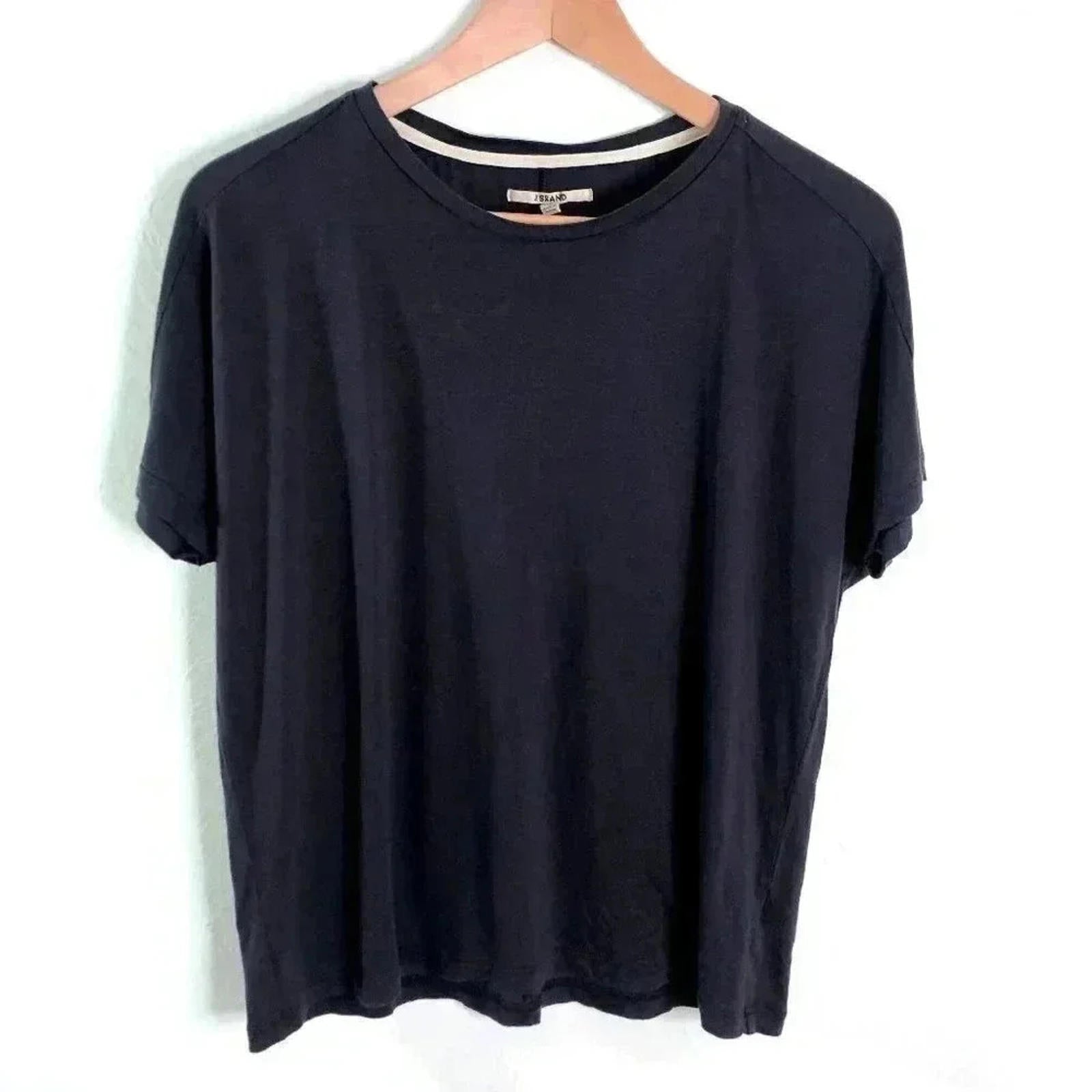 J Brand Plum Purple Soft Crewneck Tee Women's Size M by Hot Girl Secondhand