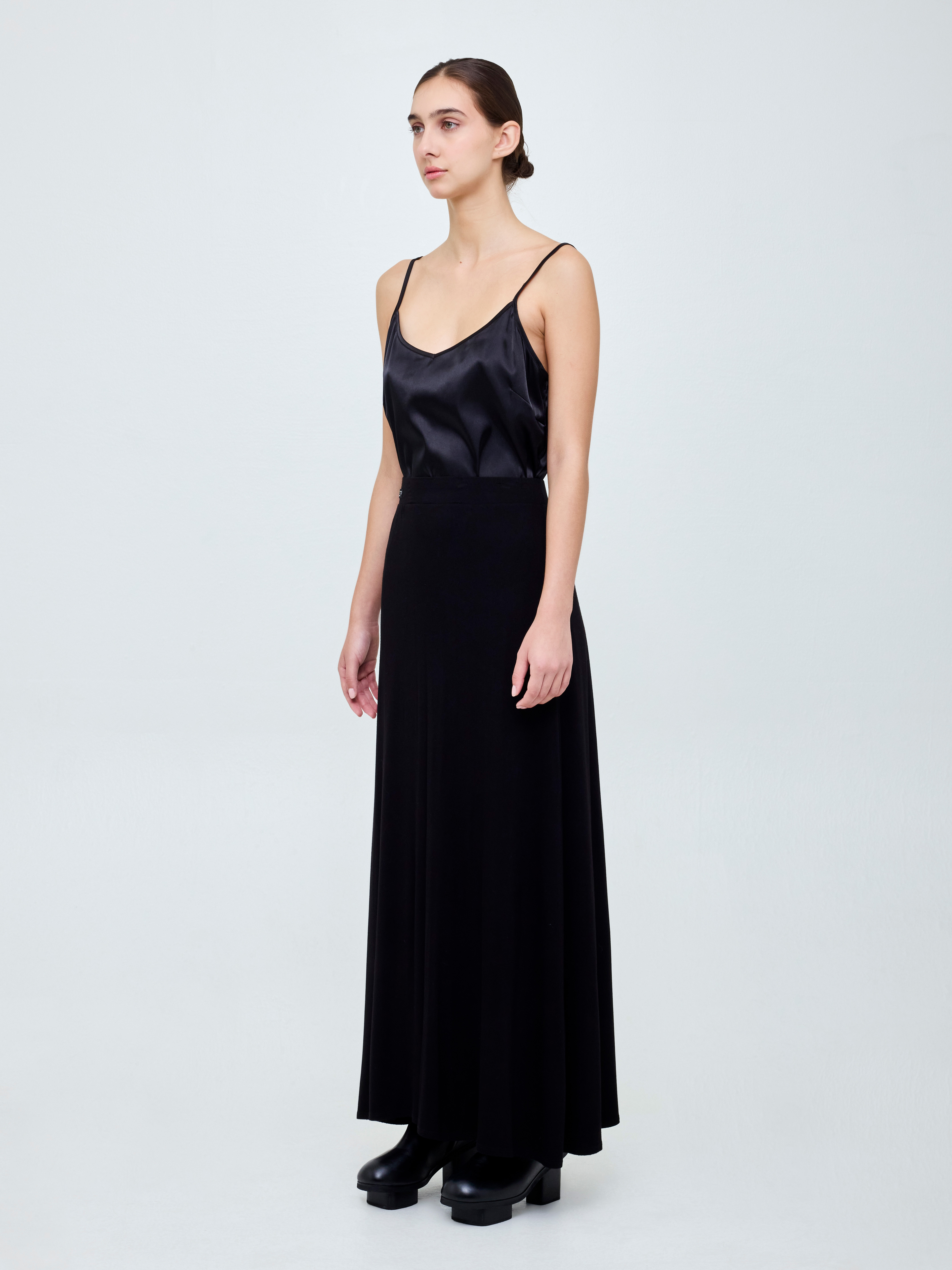 Relaxed Long Skirt by ASATO