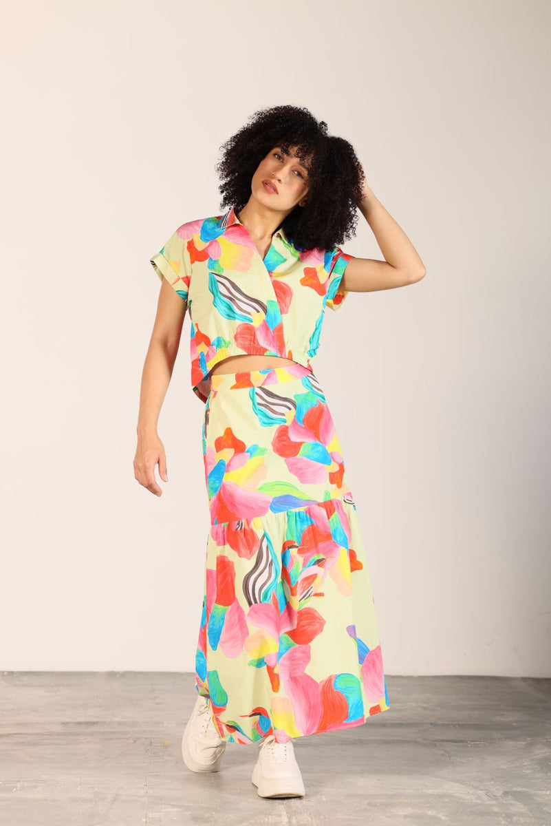 LEMON POPS ZIA TOP by Maude Vivante