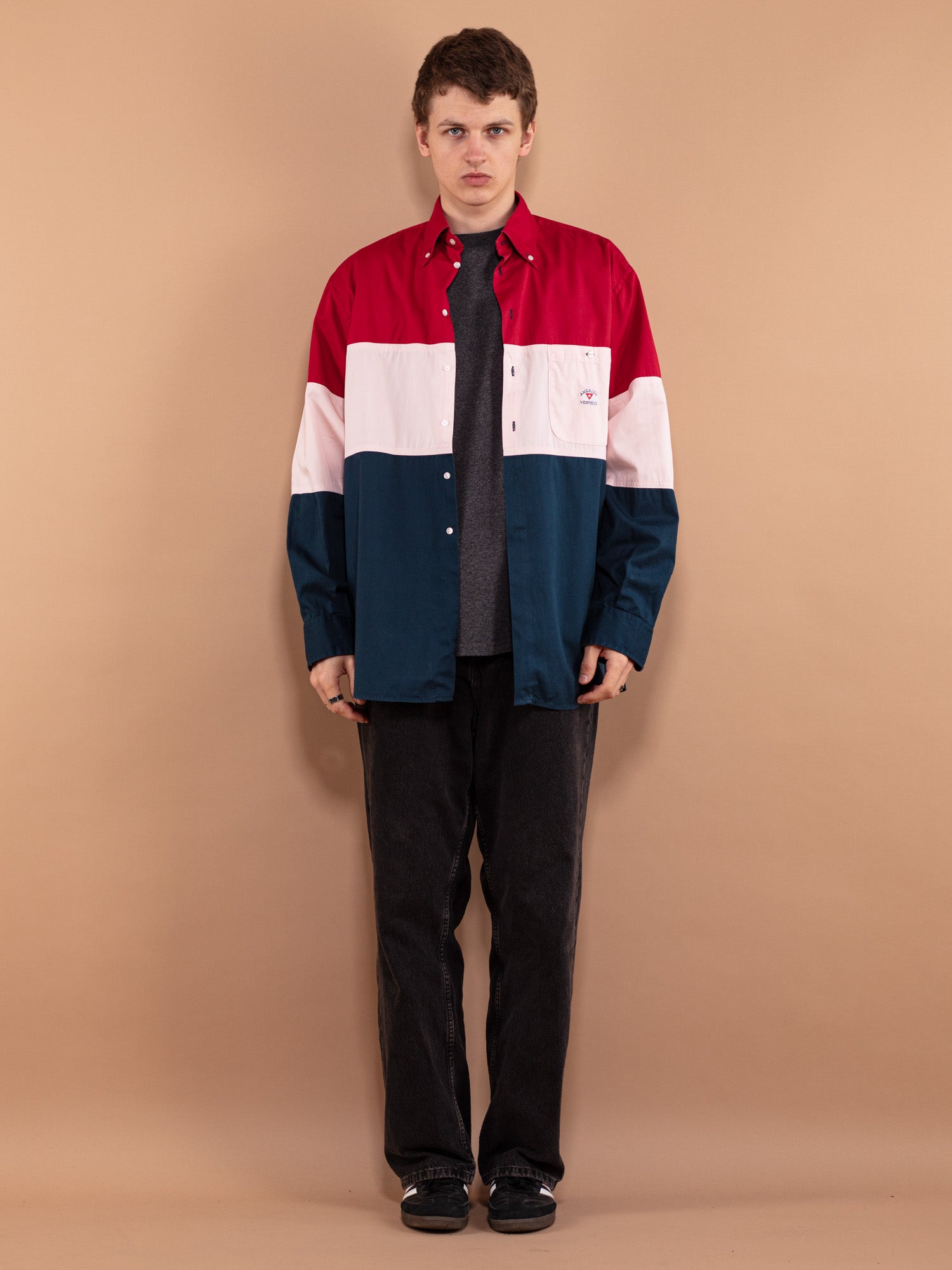 Vintage 90's Men Long Sleeve Shirt by Northern Grip