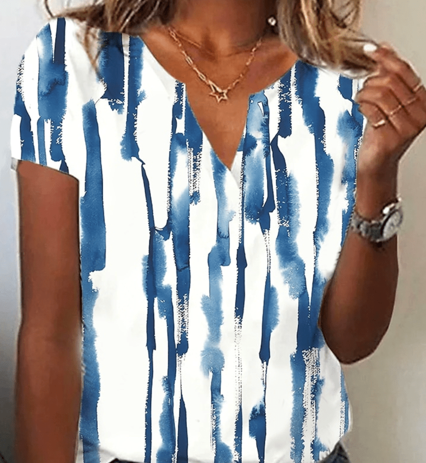 Cool Blue Tee by Putter Girl