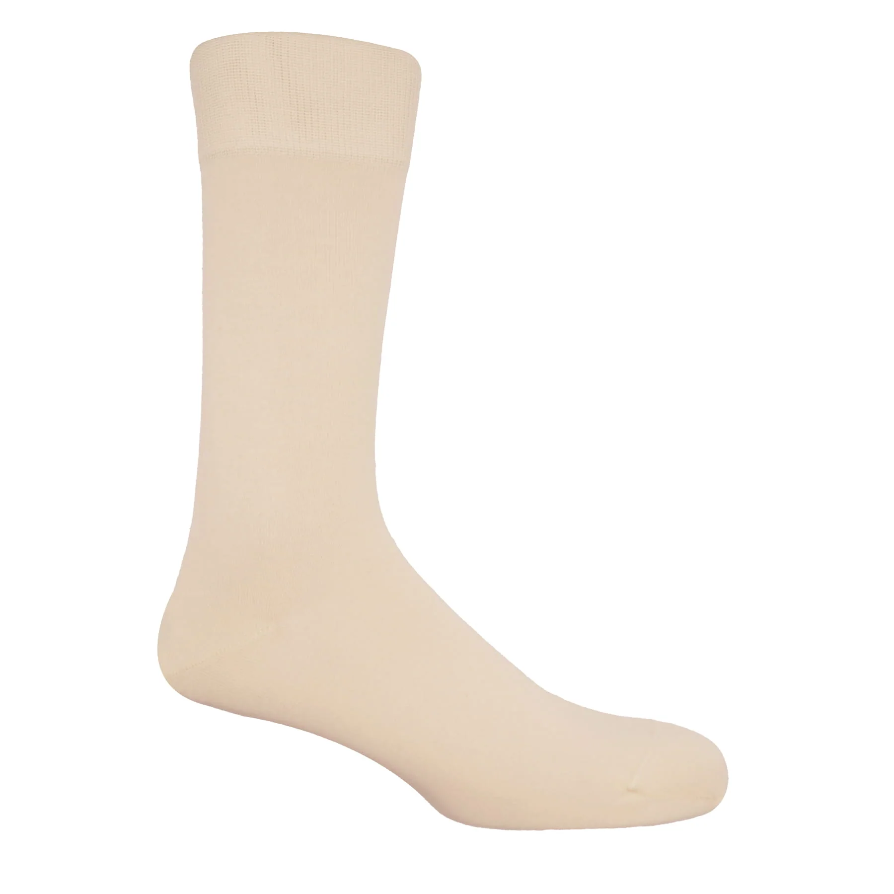 Classic Men's Socks - Cream by Peper Harow