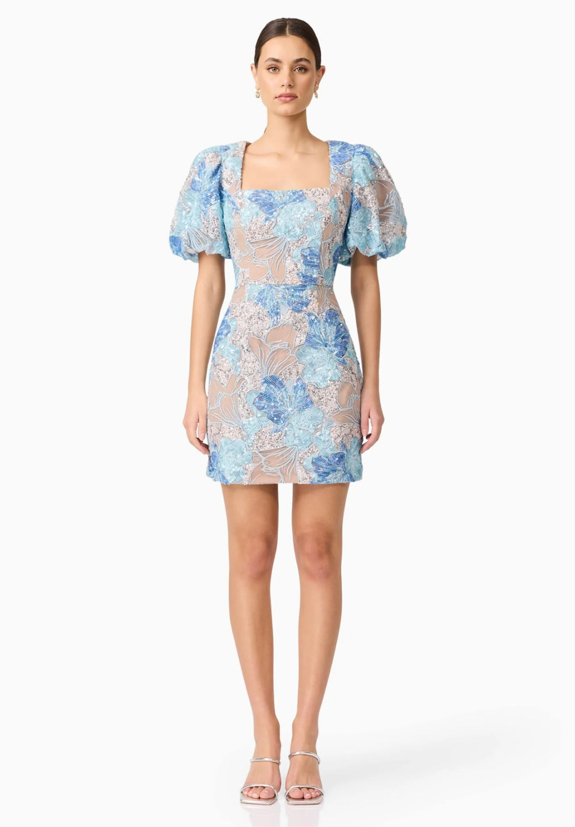 Leonie Puff Sleeve Mini Dress by Sierra Deene