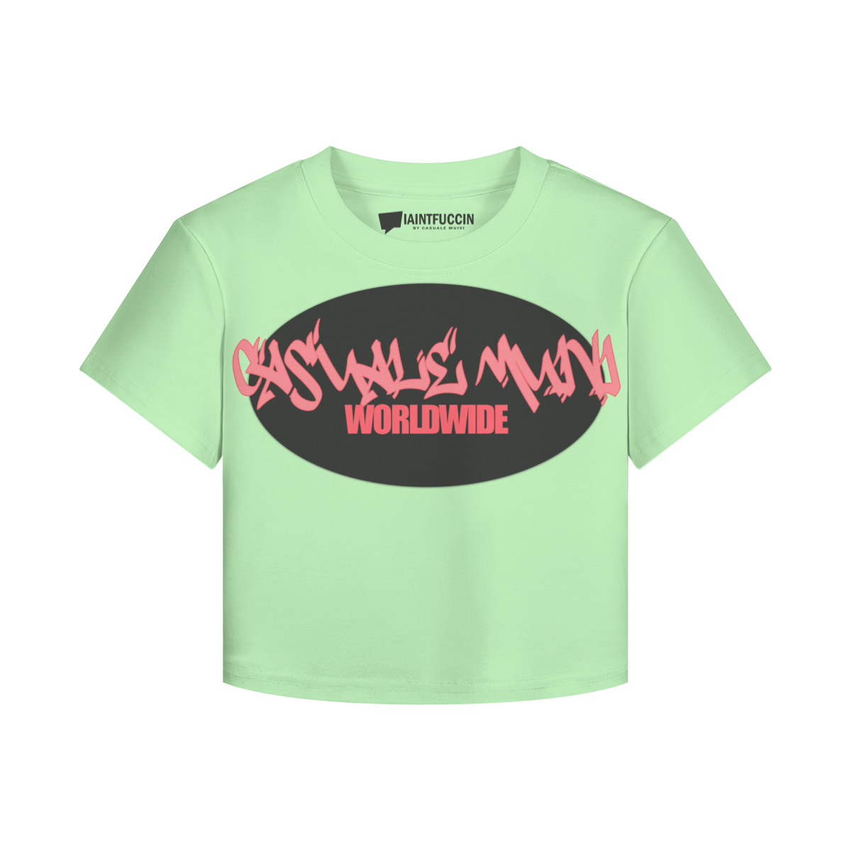 Crop Top T-Shirt by Casuale Muivi