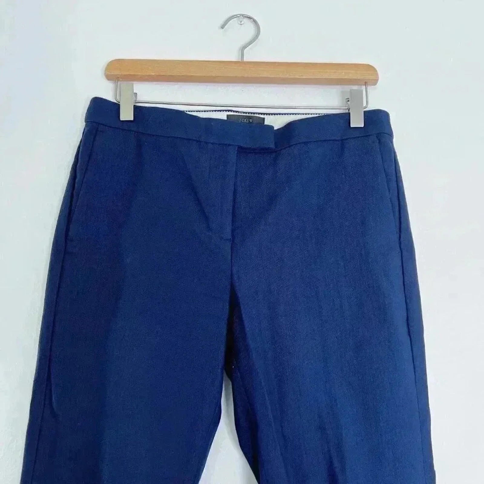 J Crew Ryder Navy Blue Pants Slacks Women's Size 6 by Hot Girl Secondhand