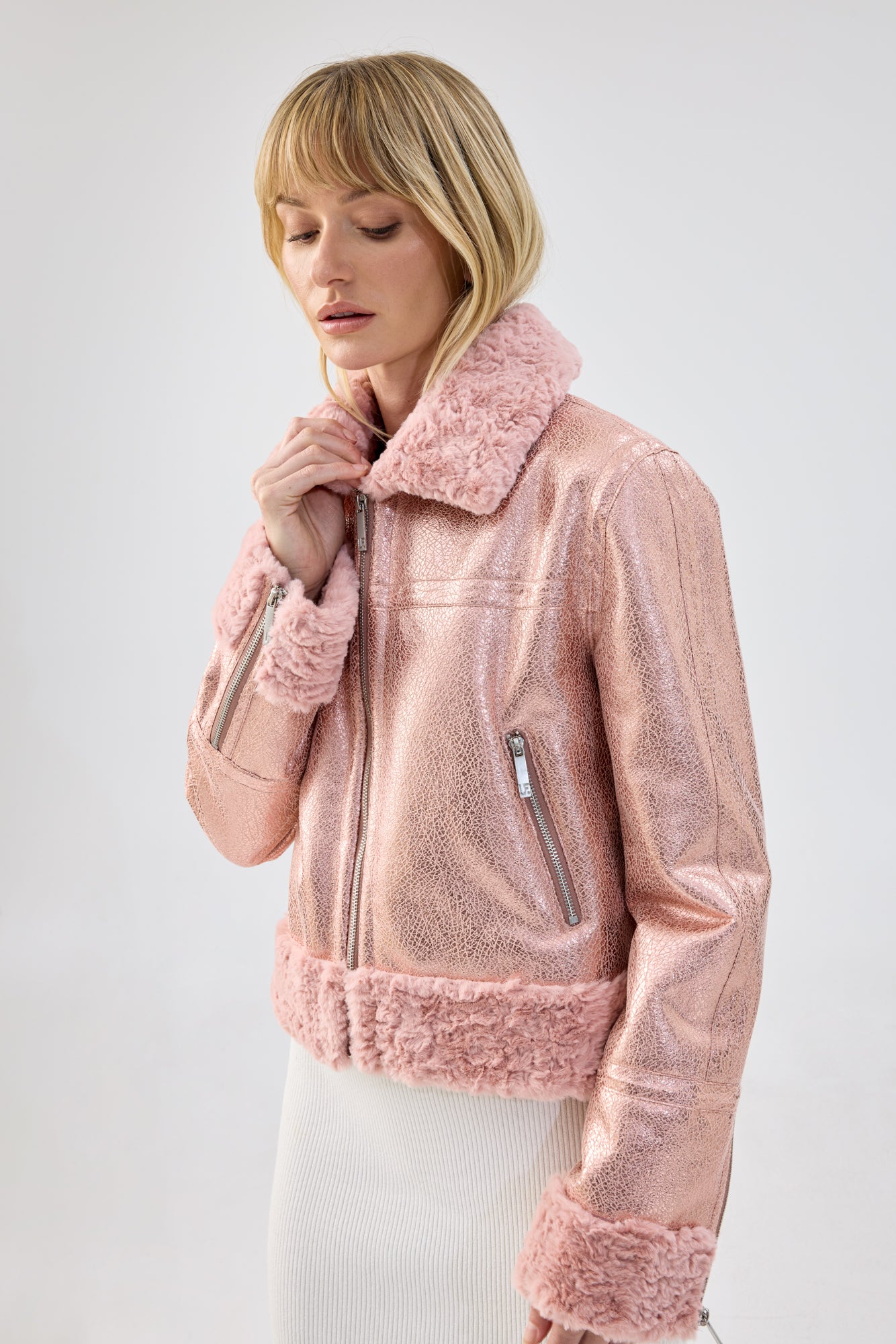 Métallique Jacket by Sierra Deene