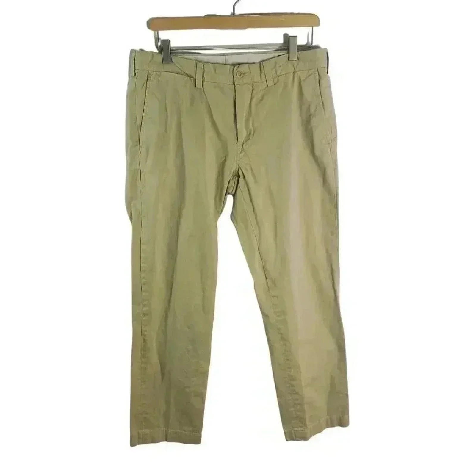 Polo Ralph Lauren Slim Fit Khaki Pants Tan Men's Size 34 x 34 Business by Hot Girl Secondhand