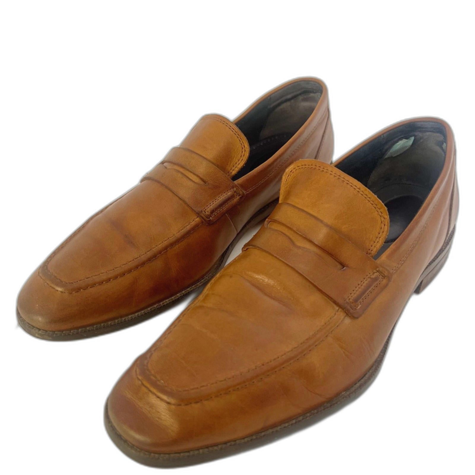 Cole Haan Men's Brown Leather Loafers Work Shoes Dress Shoes Casual Si by Hot Girl Secondhand