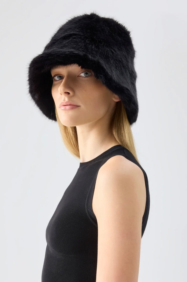 Yeoman Bucket Hat in Black by Sierra Deene