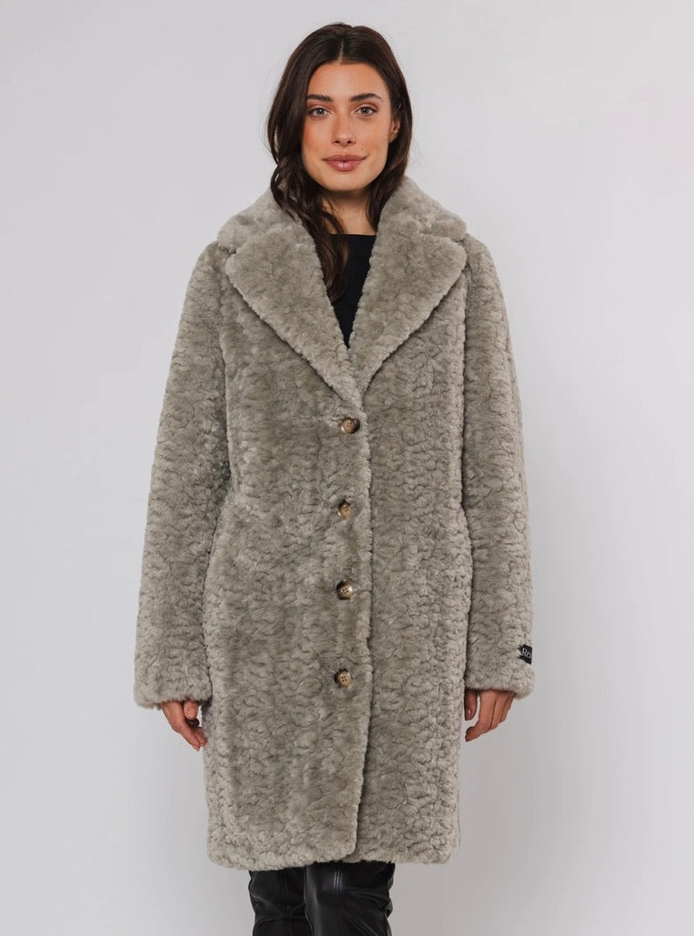 Jenny Coat in Artichoke by Sierra Deene