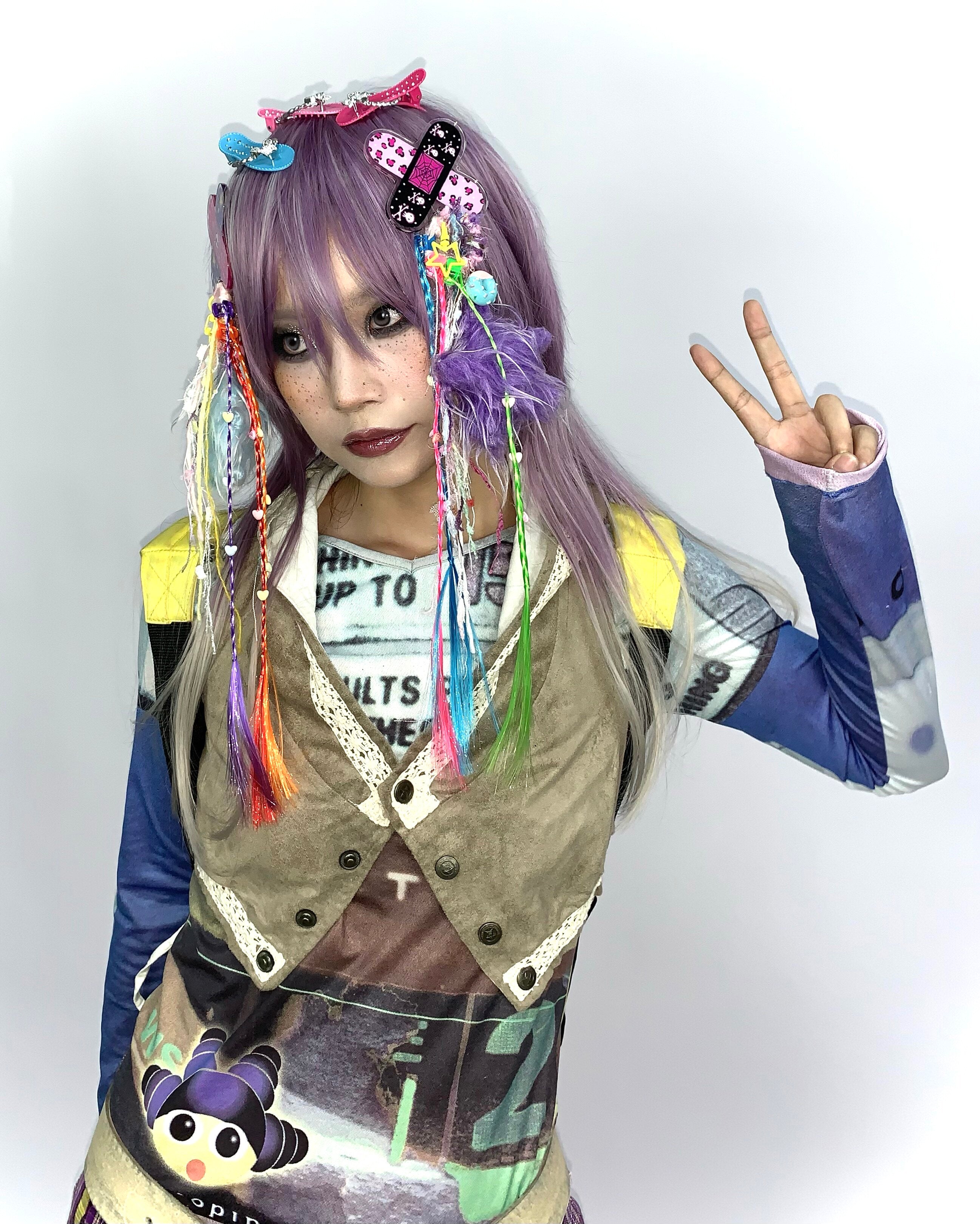 Y2K Acrylic Bandage Hair Clip - SaraPhines by Land Decora