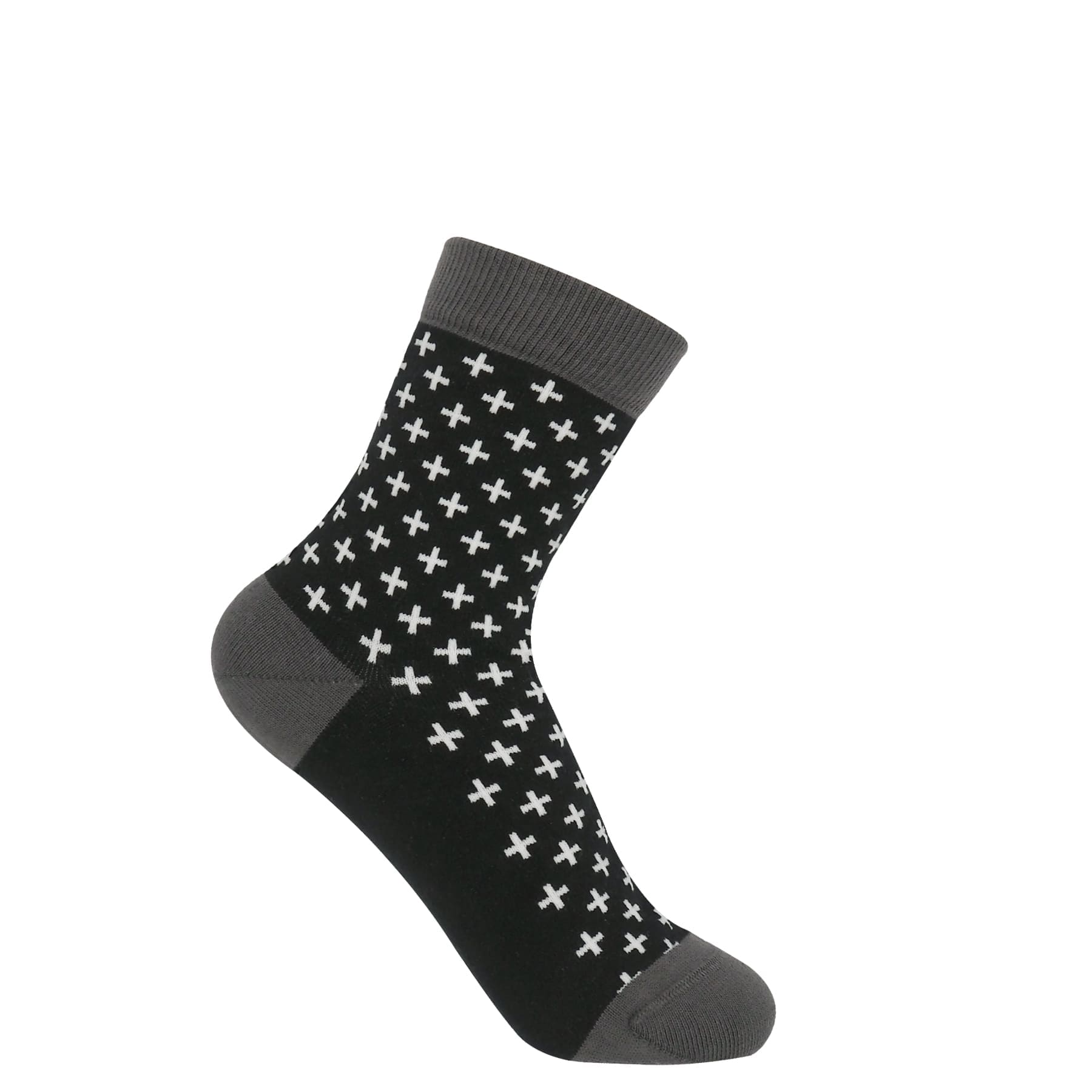 Crosslet Women's Socks - Black by Peper Harow
