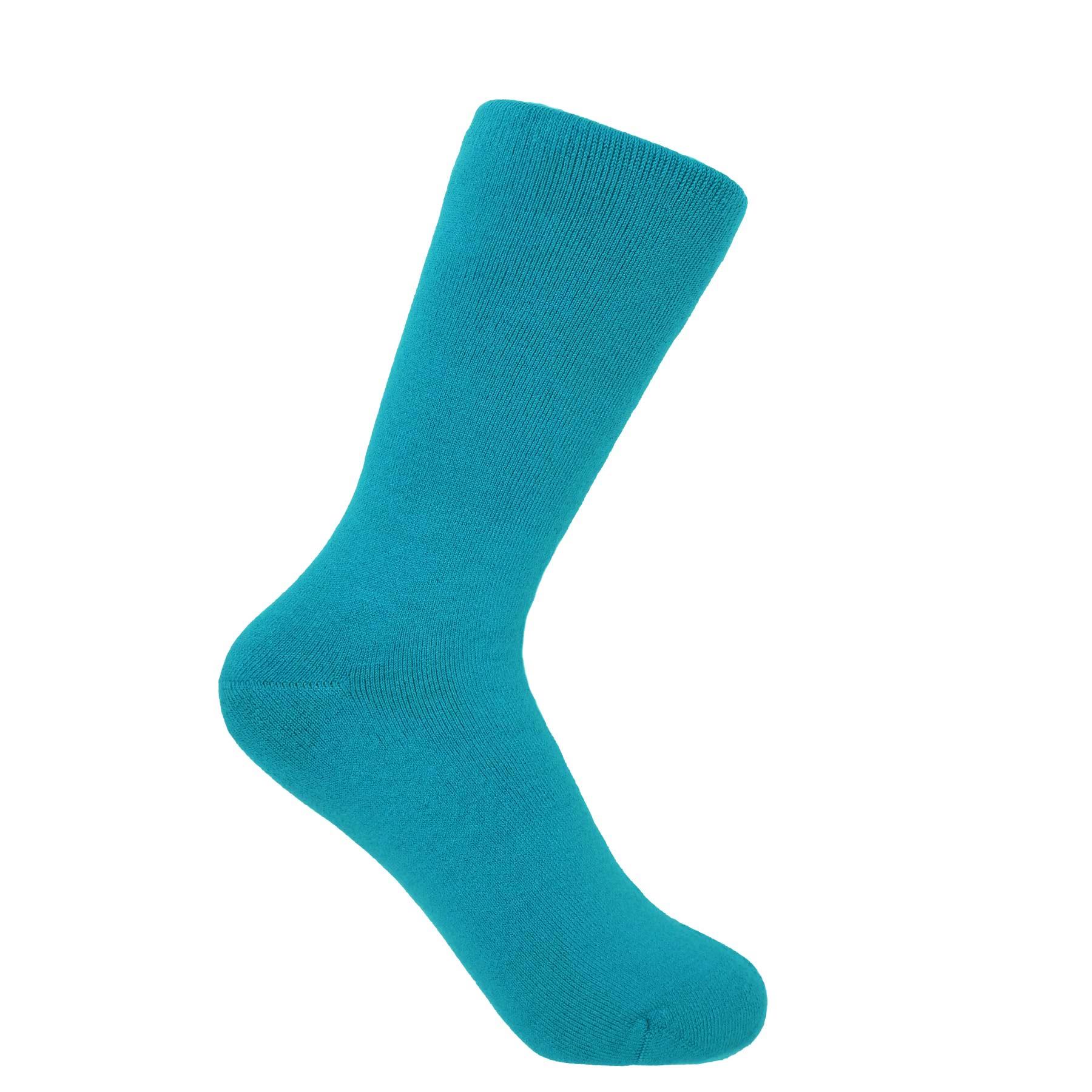 Plain Women's Bed Socks - Aqua by Peper Harow