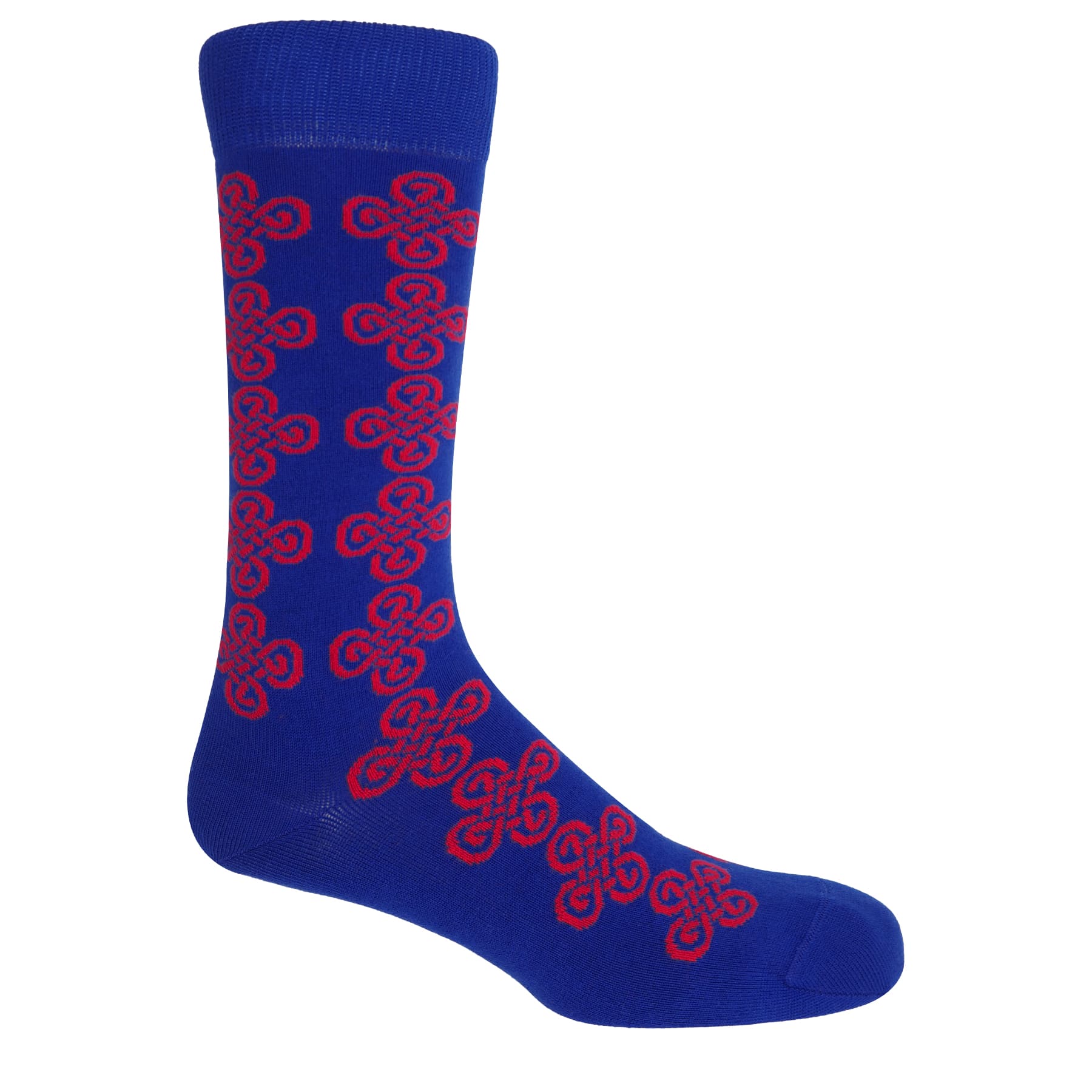 Knot Men's Socks - Blue by Peper Harow