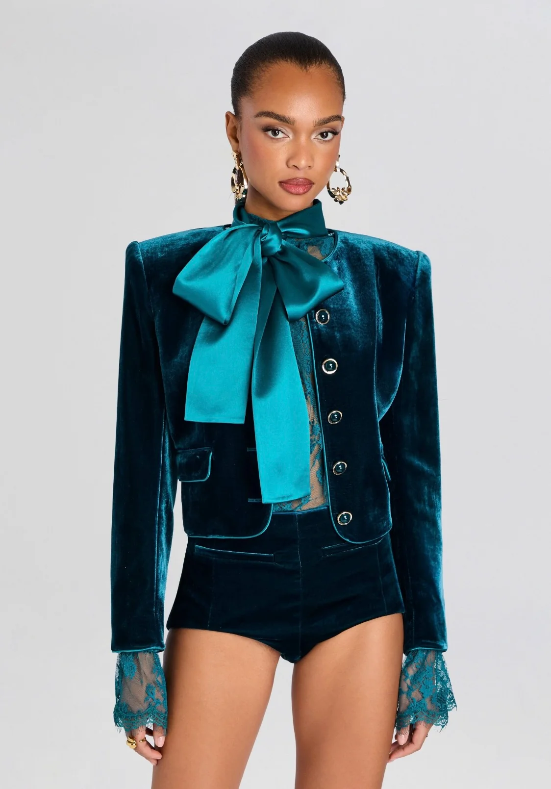 Retrofete Alto Velvet Jacket by Sierra Deene