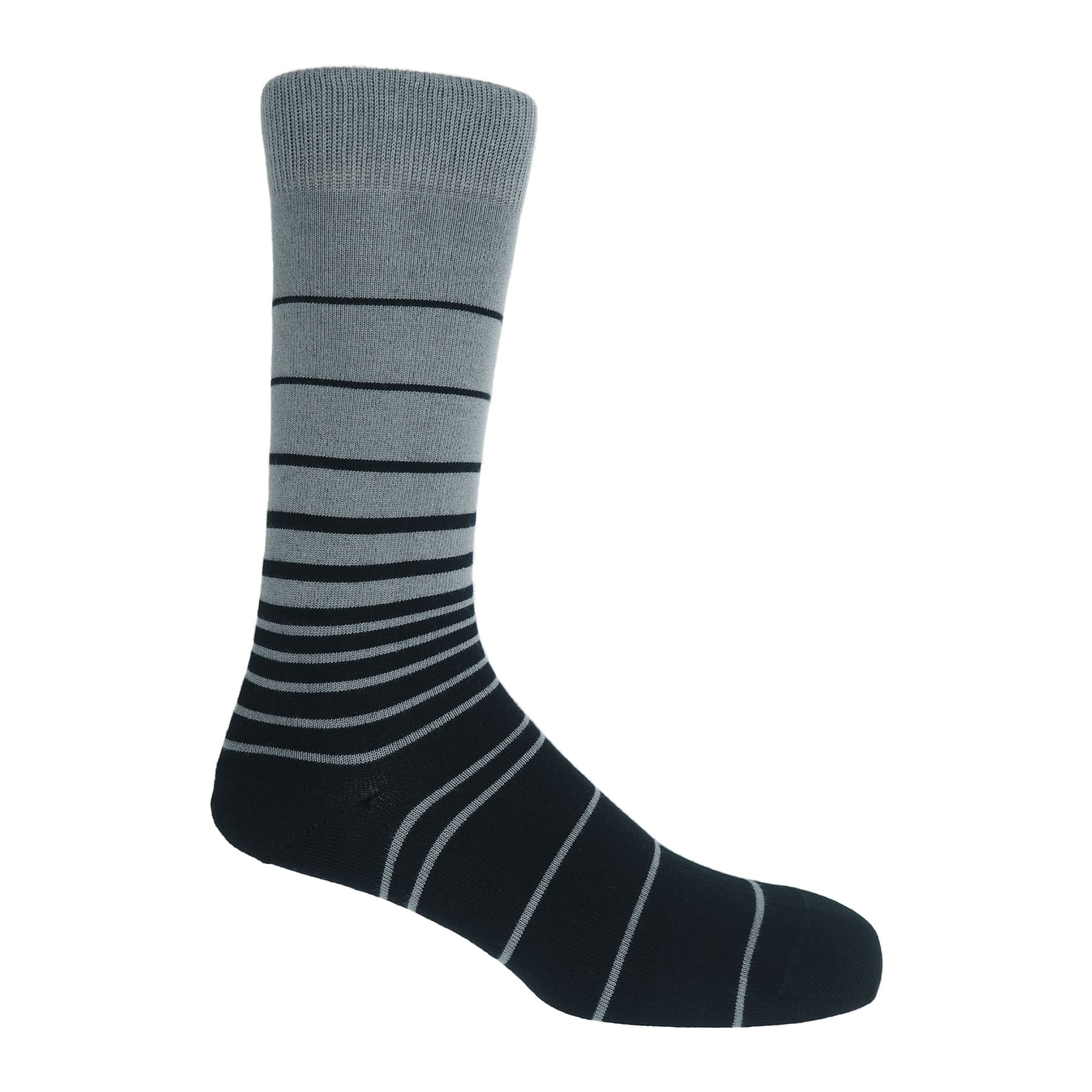 Retro Stripe Men's Socks - Grey by Peper Harow