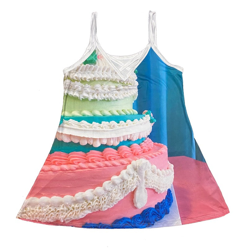 Decora Kei Slip Dress – Vintage Layered Loose Fit – bunnybunnygun by Land Decora