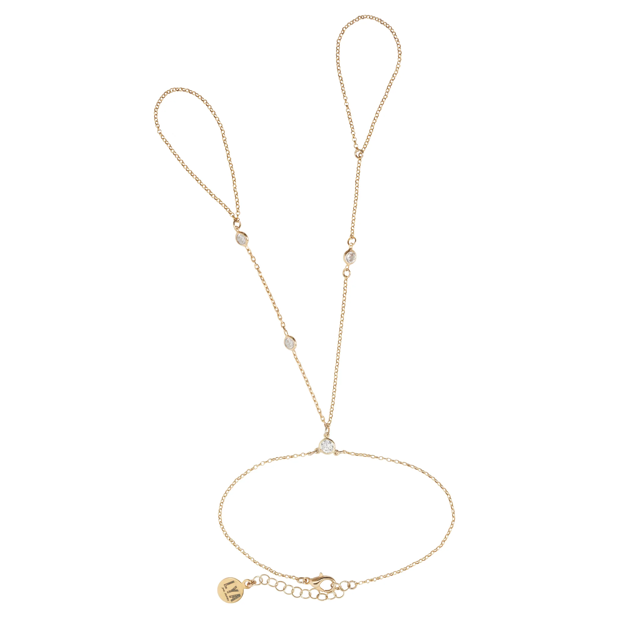 ODILE hand chain by LYA SOUL JEWELRY