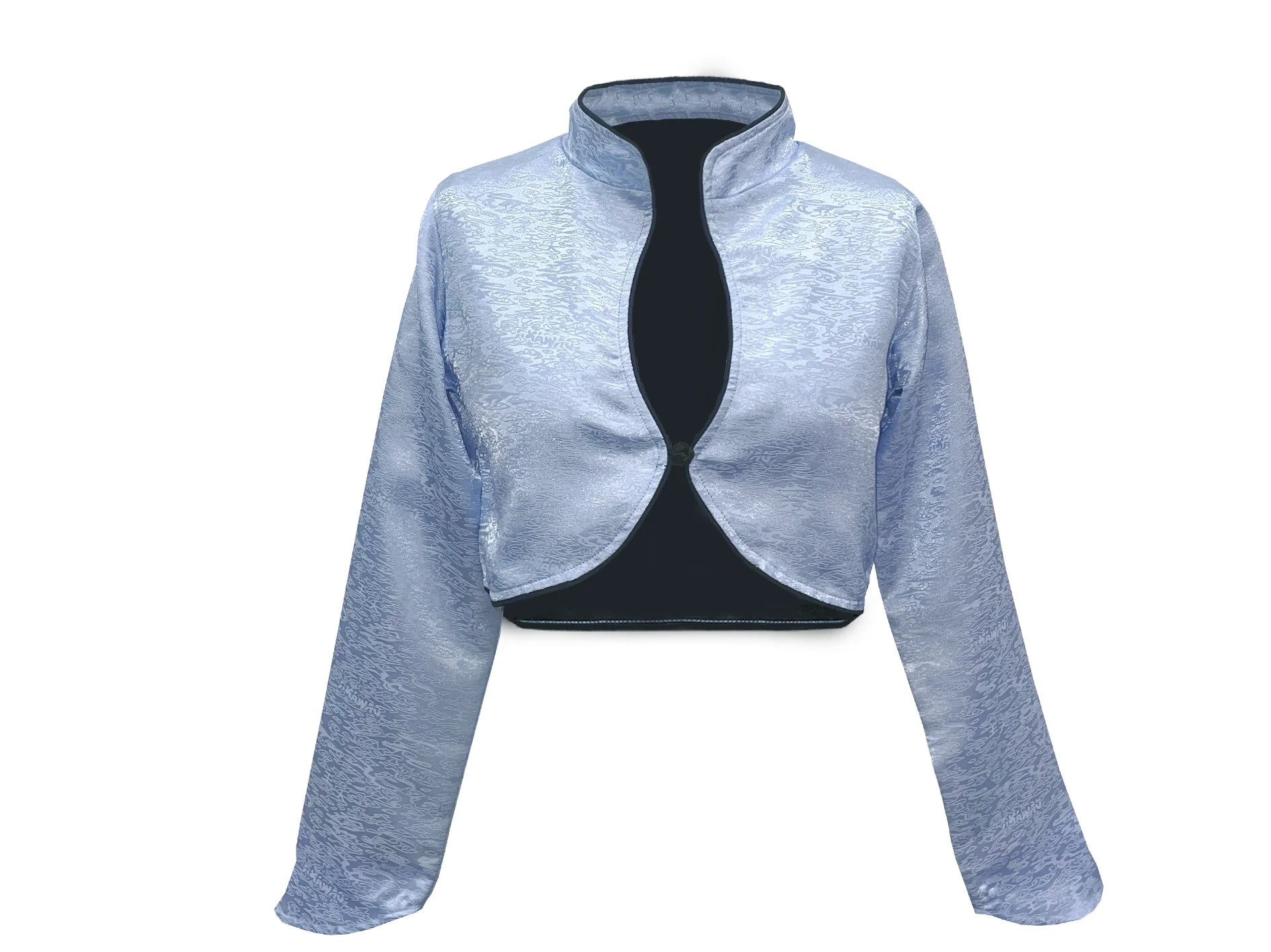 Wei Open Front Cropped Jacket by DAWANG