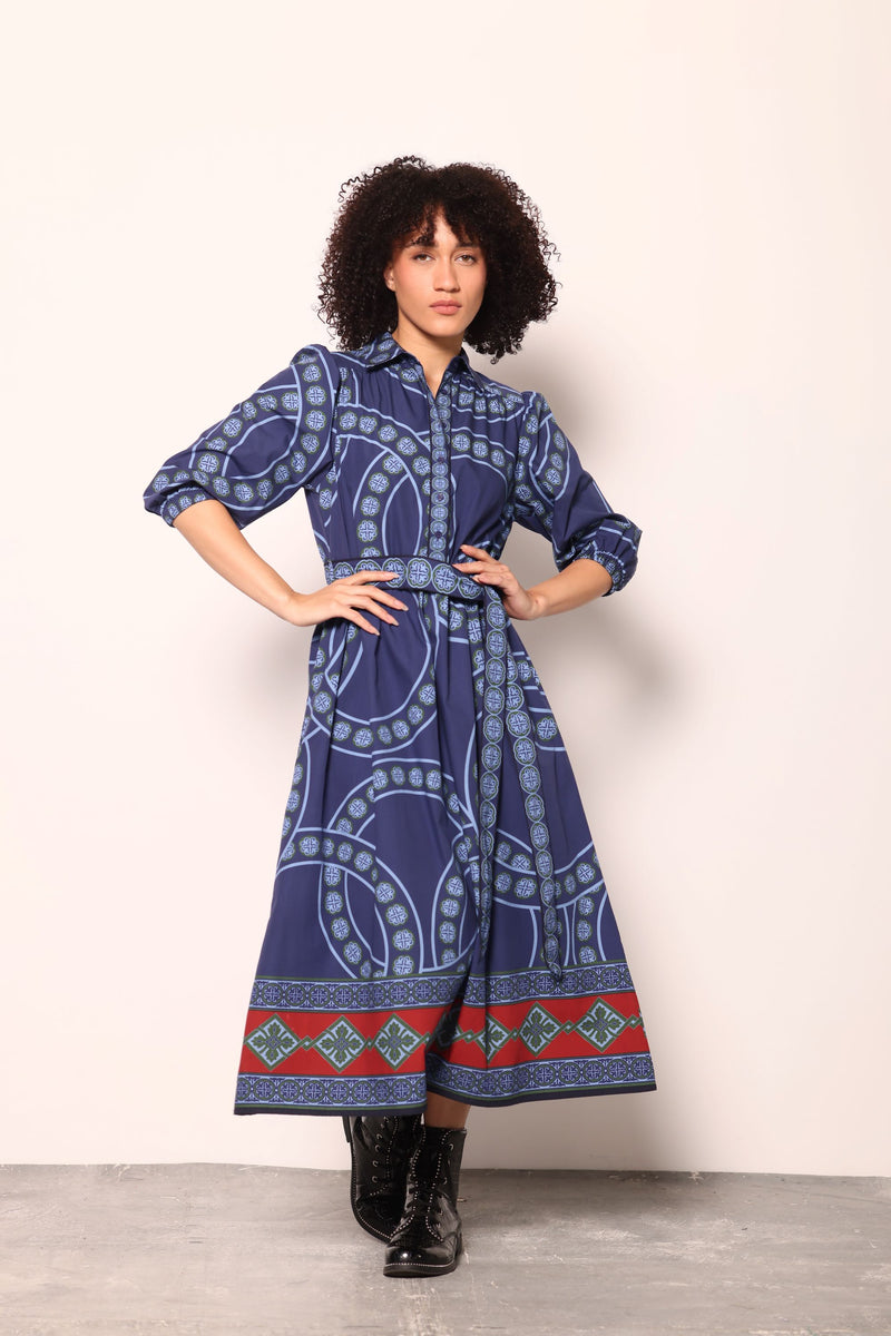 VINTAGE CIRCLES REMI DRESS by Maude Vivante