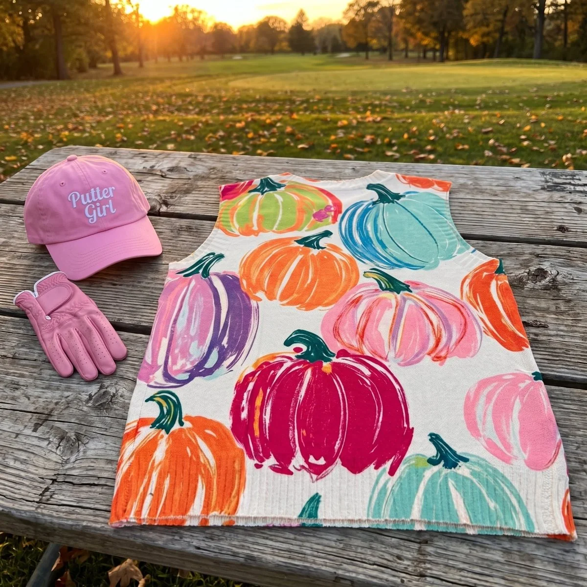Fall Fest Vest by Putter Girl