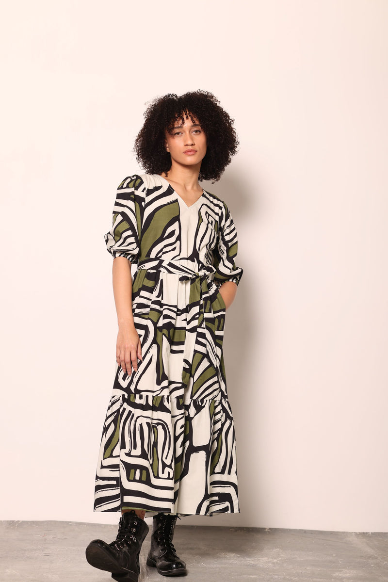 ZEBRA MOLLY DRESS by Maude Vivante