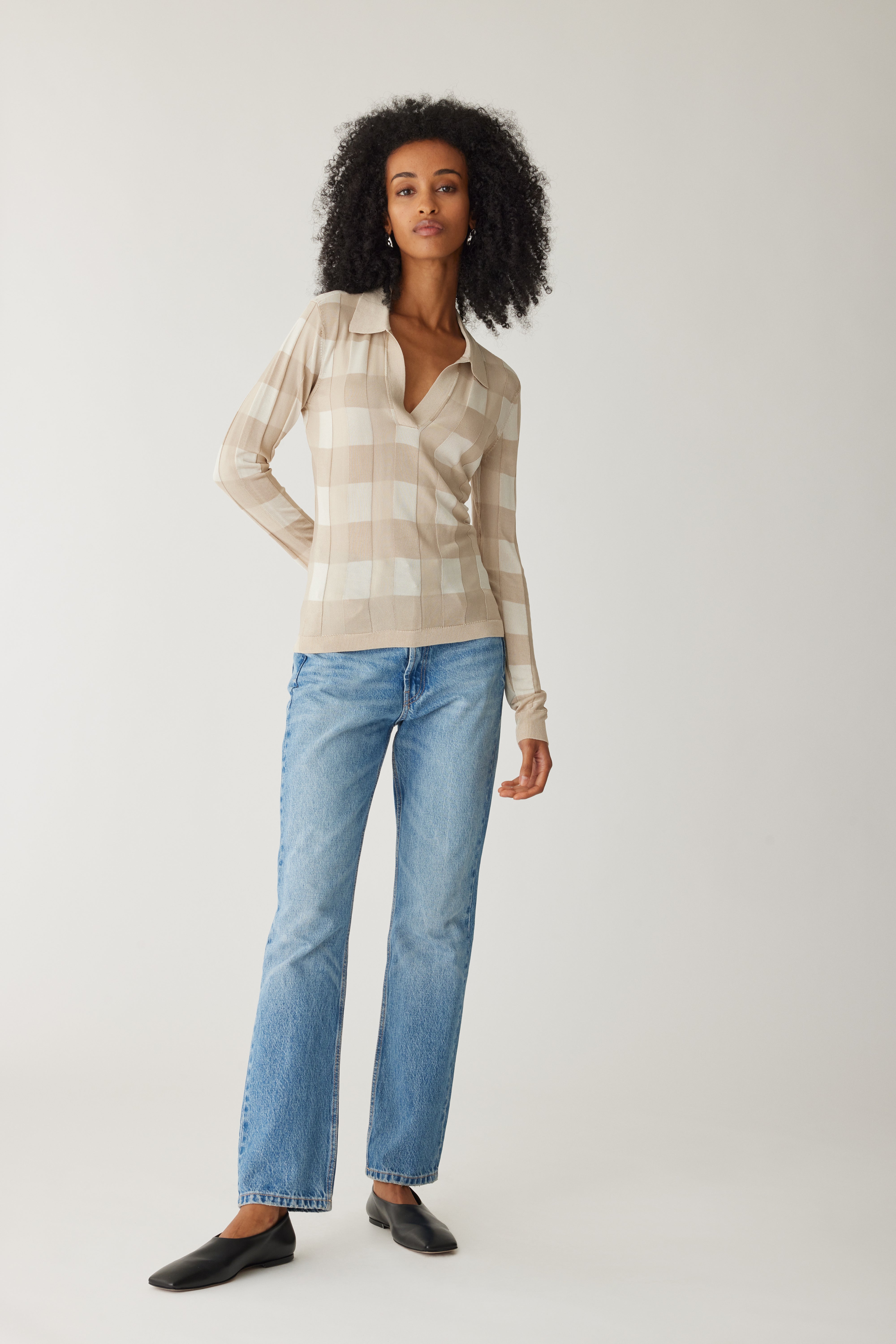 Sheer Knit Sweater by Sierra Deene