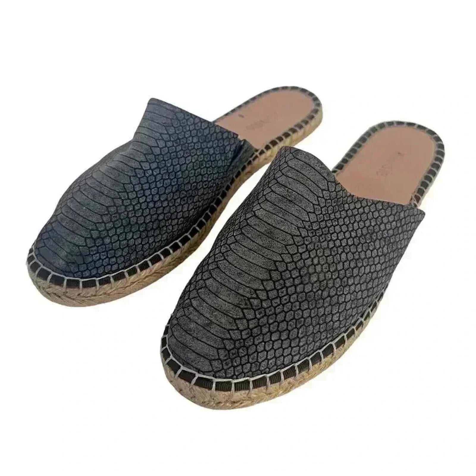 Kensie Hensley Snake Print Snakeskin Mules Slip Ons Flats Women's Size by Hot Girl Secondhand