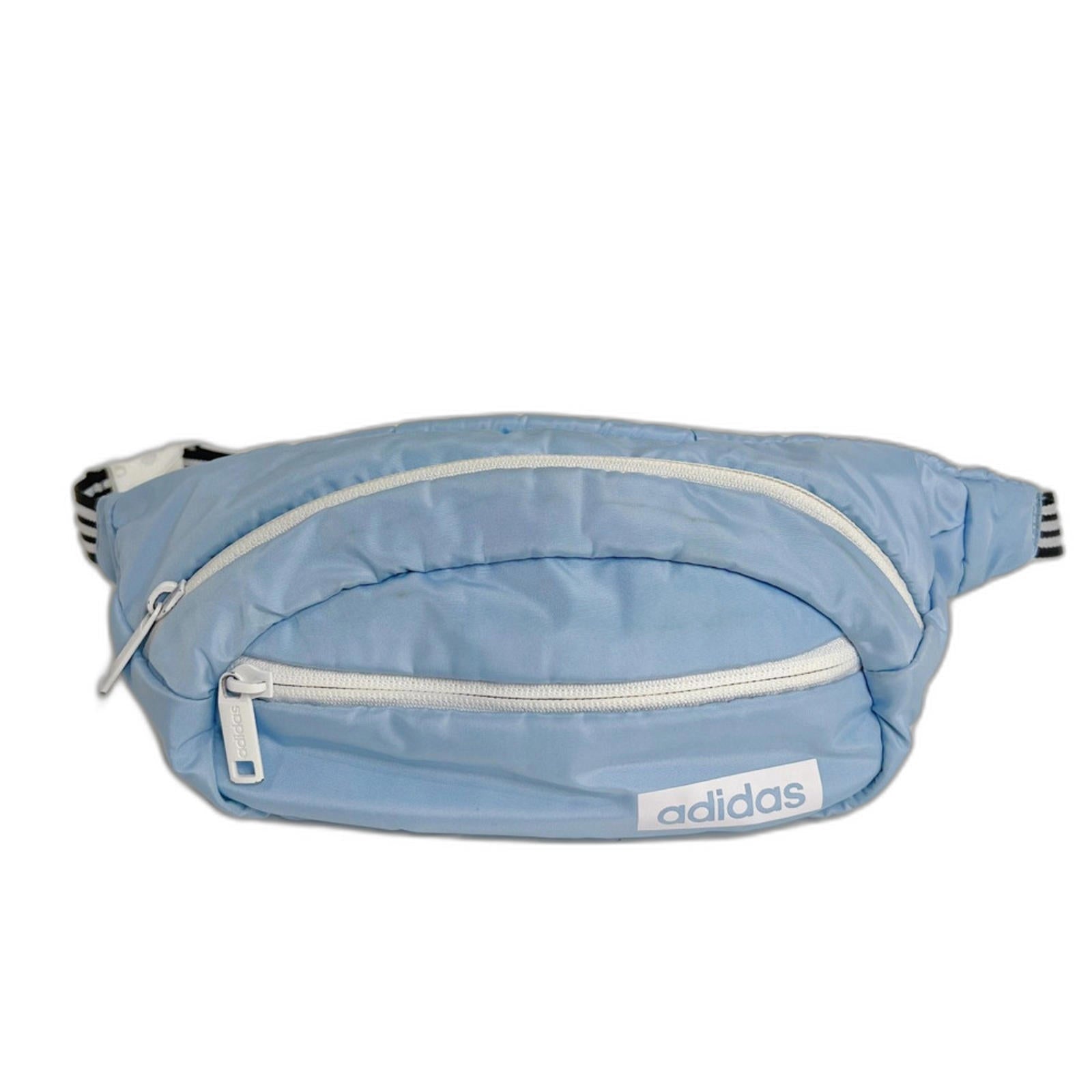 Adidas Core Waist Pack Light Blue Fanny Pack Baby Blue White by Hot Girl Secondhand