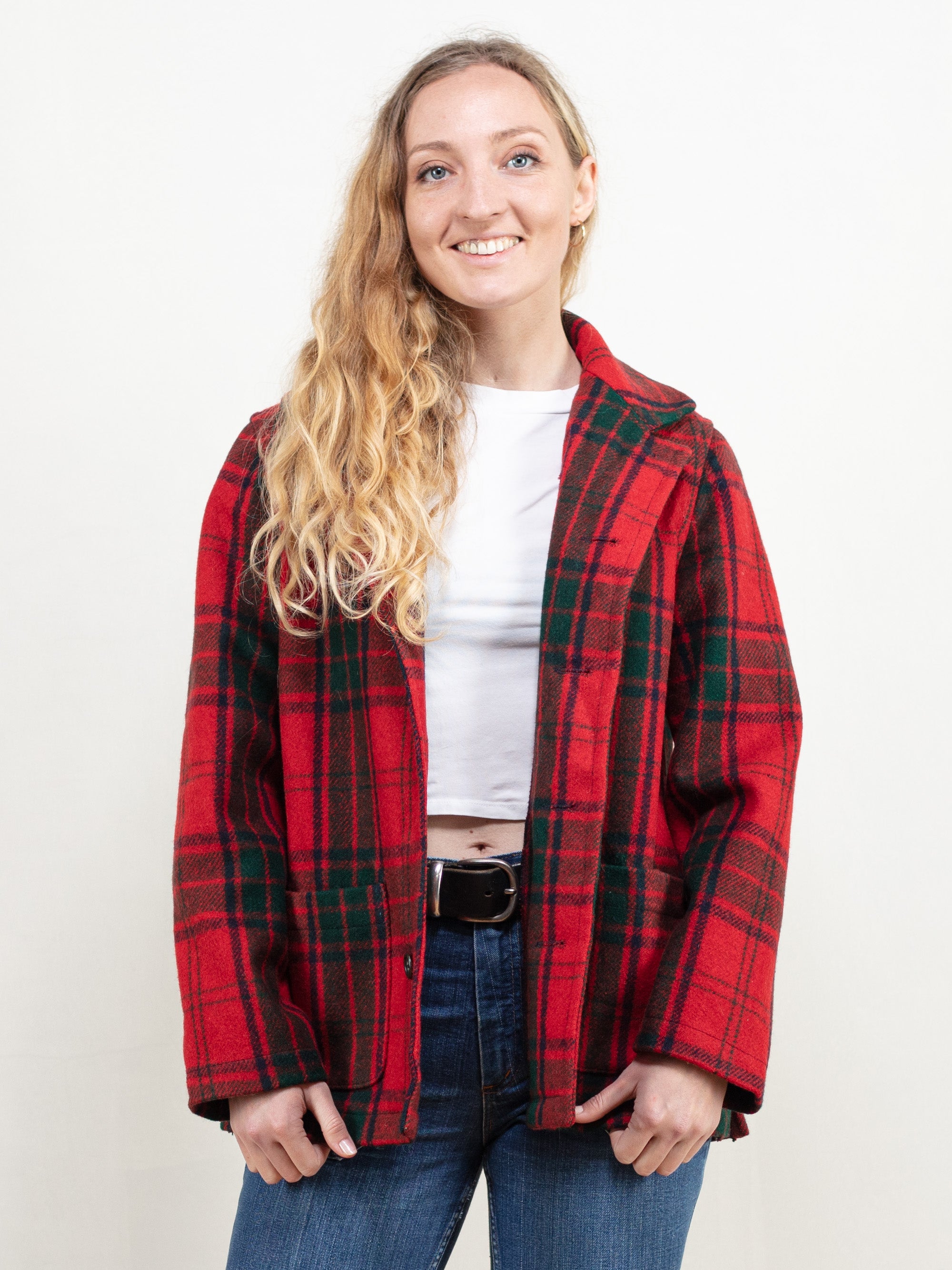 Vintage Plaid Americana Jacket by Northern Grip