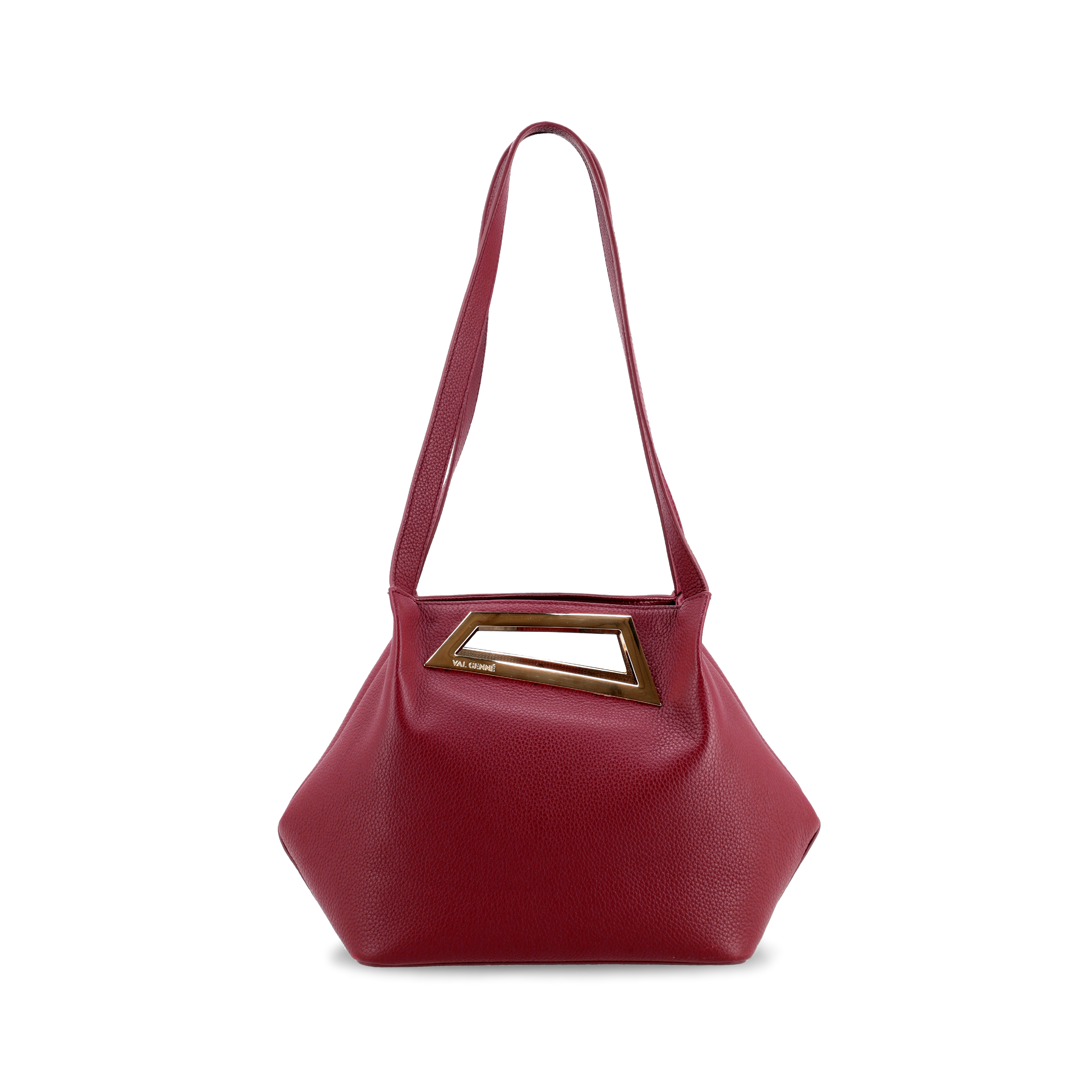 Shape-Shifting Leather Bag – Shoulder & Handheld by Val Genné