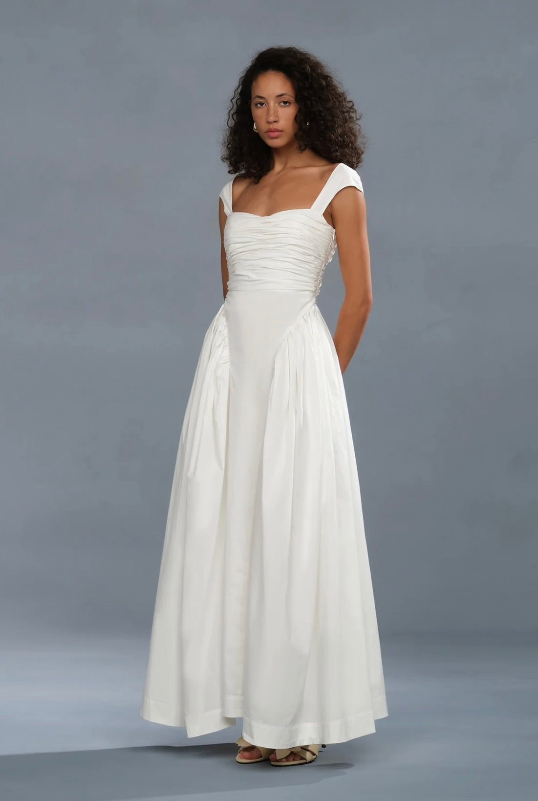 AMUR Galilea Ruched Dress by Sierra Deene