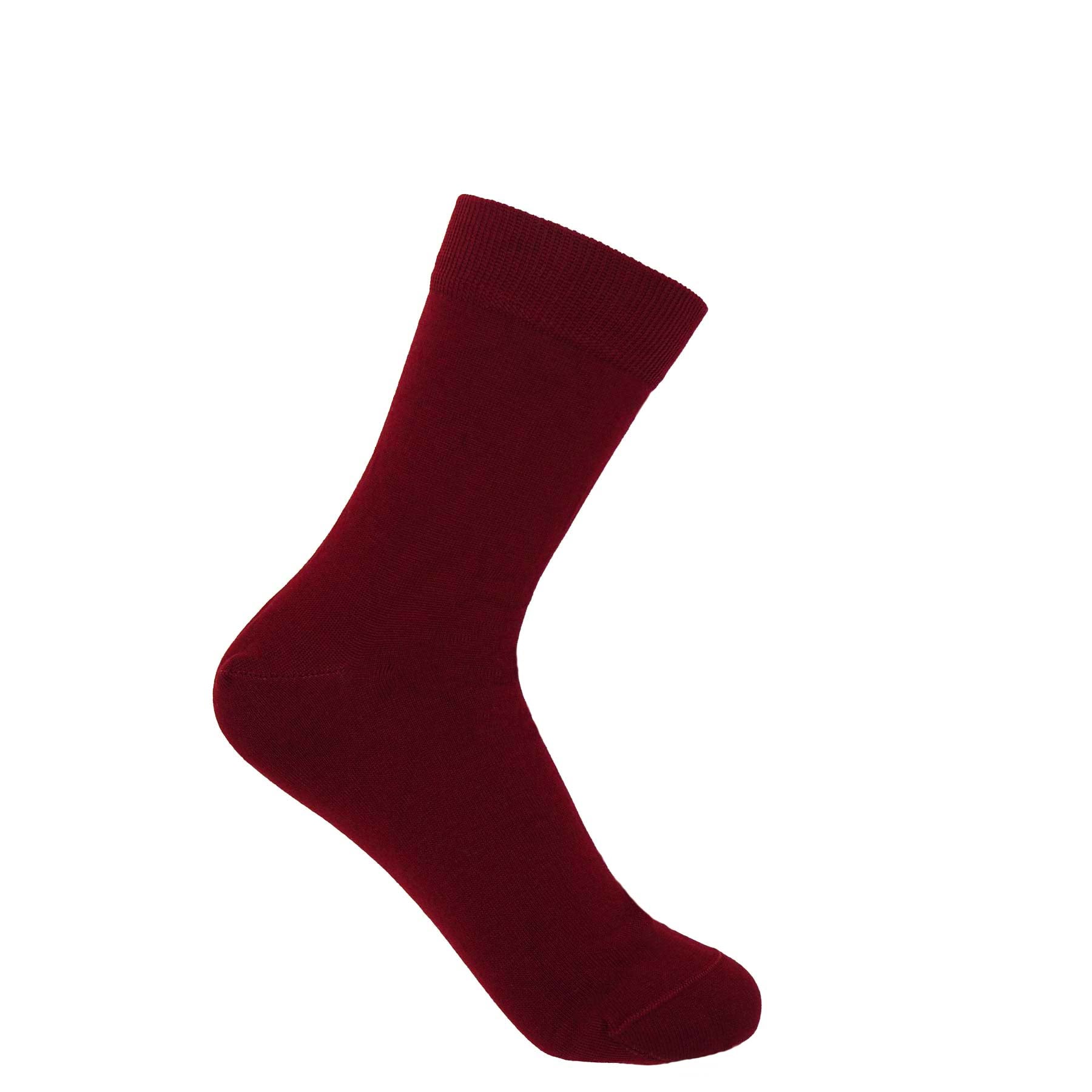 Classic Women's Socks - Burgundy by Peper Harow