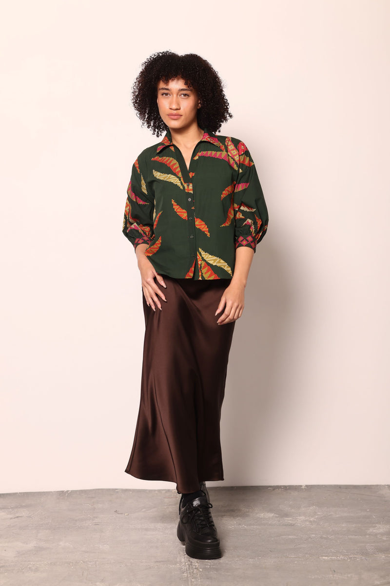 FOREST STITCH ELSA TOP by Maude Vivante