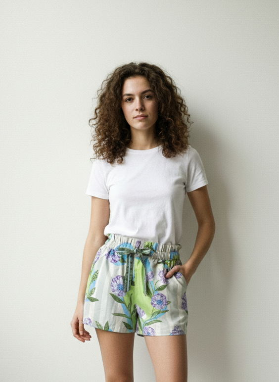 LAVENDER BLOOM ISA SHORT by Maude Vivante